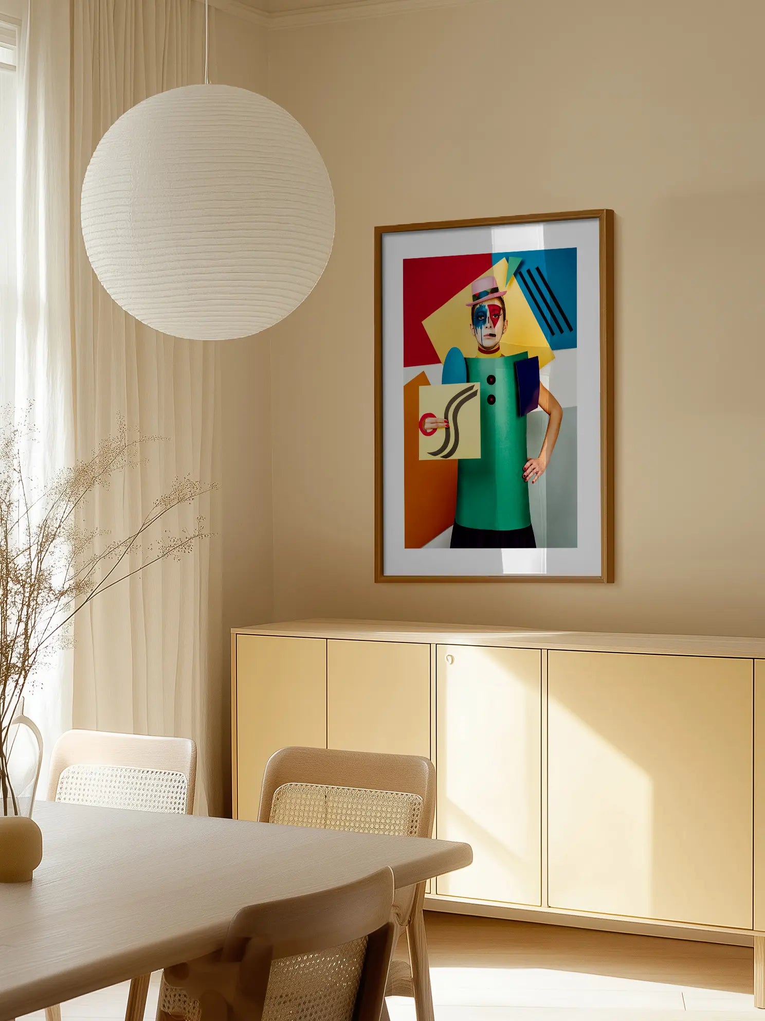 Costume of Shapes Poster