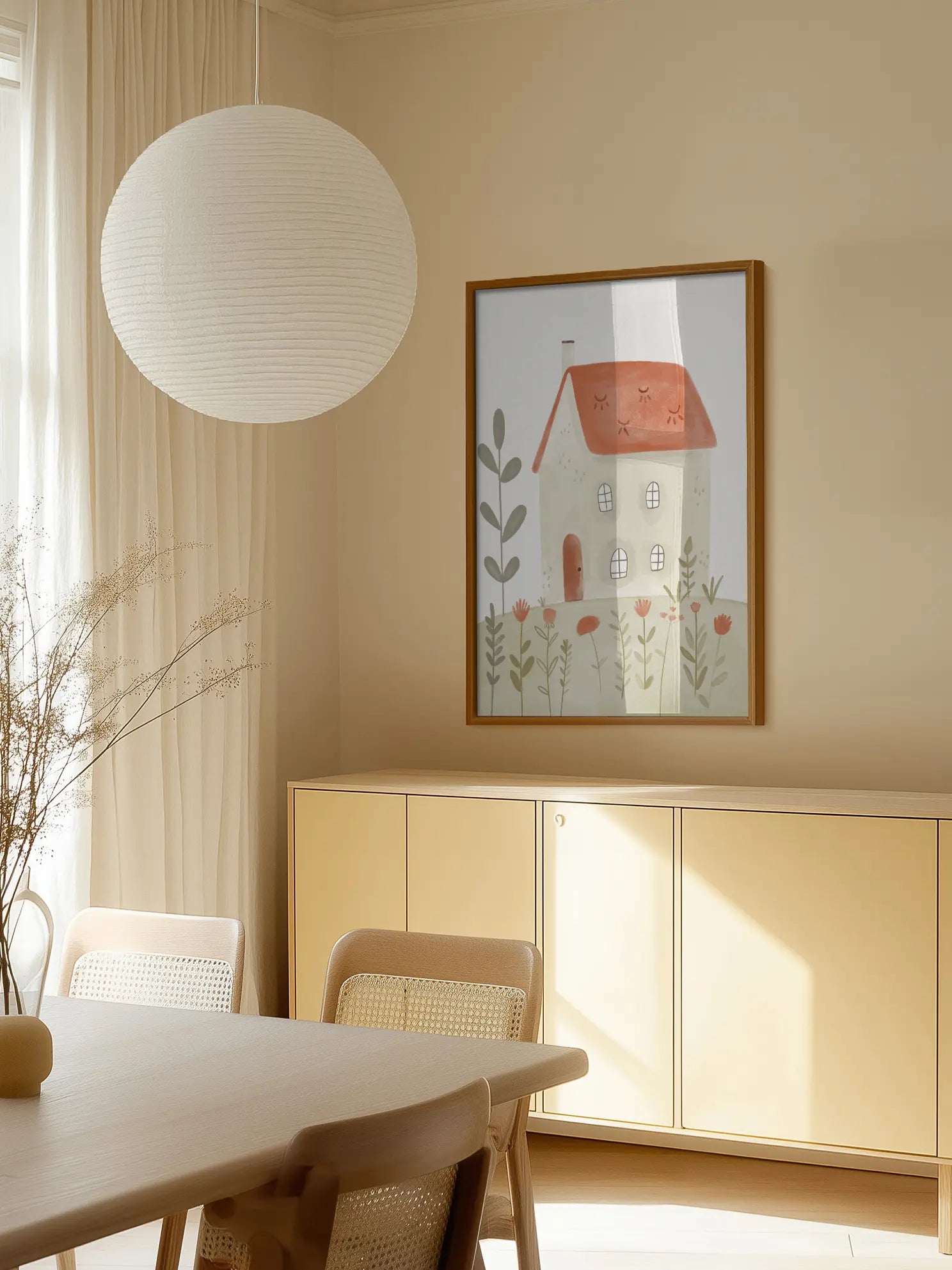 Cottage Blossom Poster