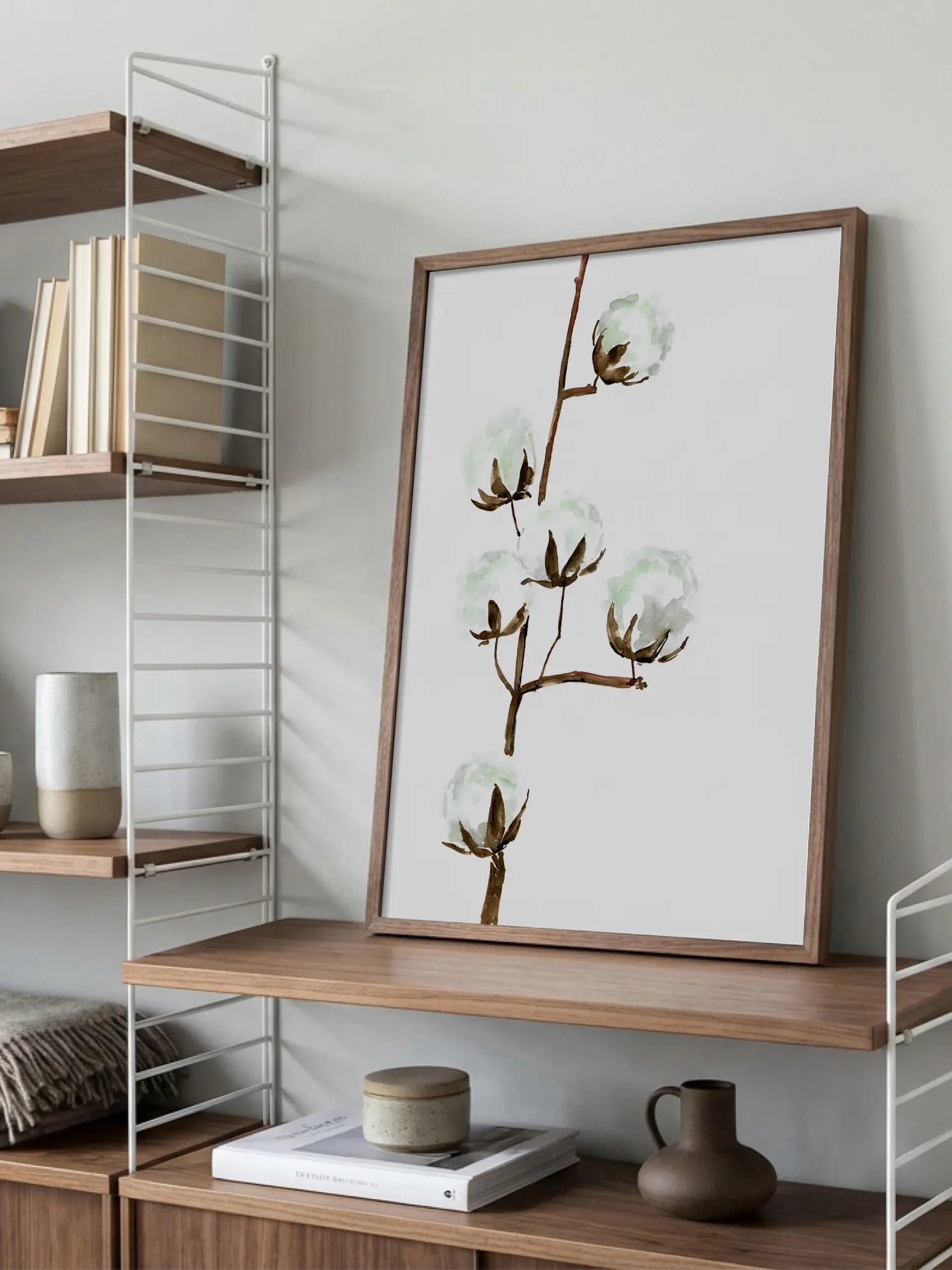 Cotton Plant Poster