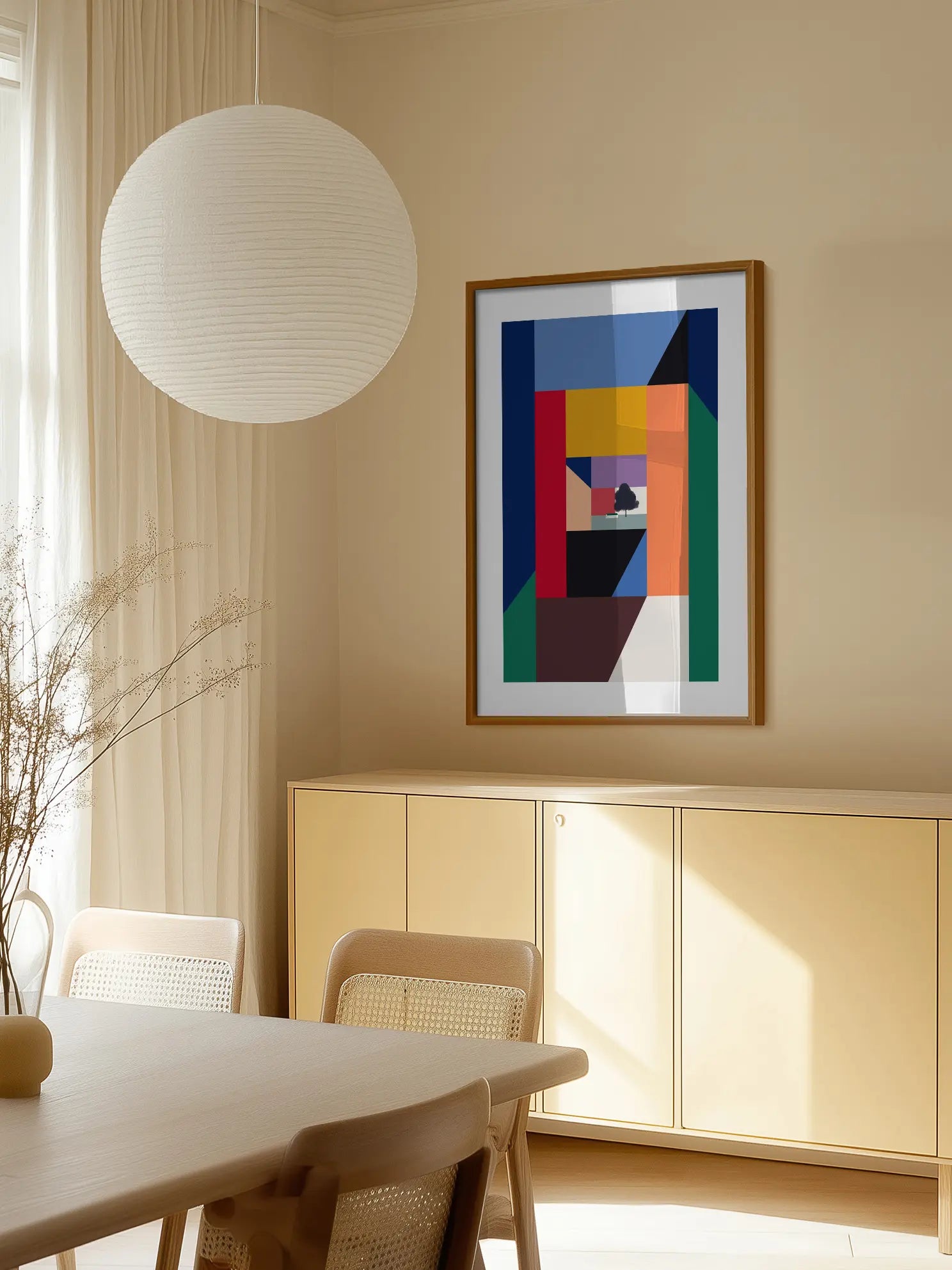 Countryside View Poster