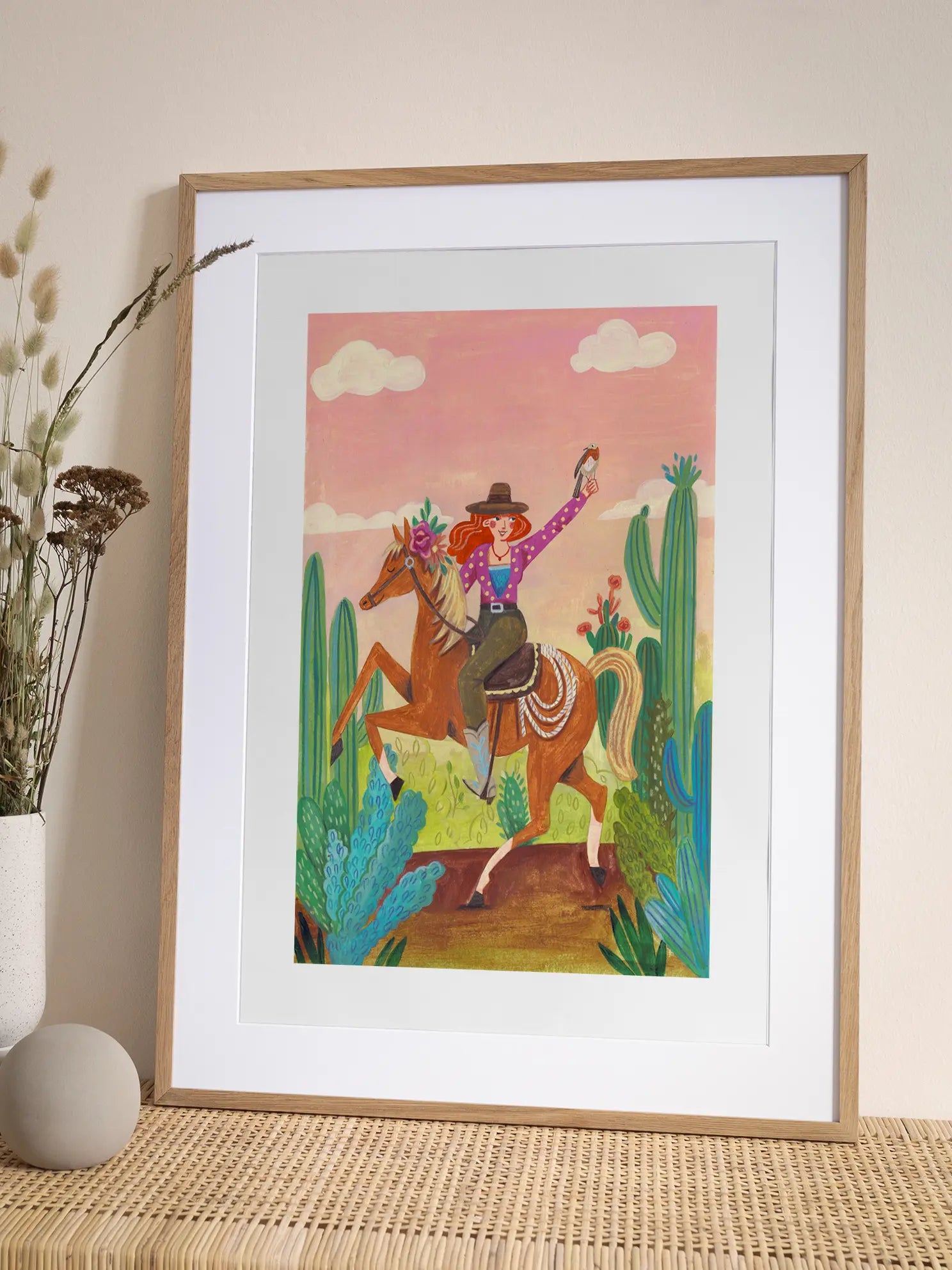 Cowgirl Poster