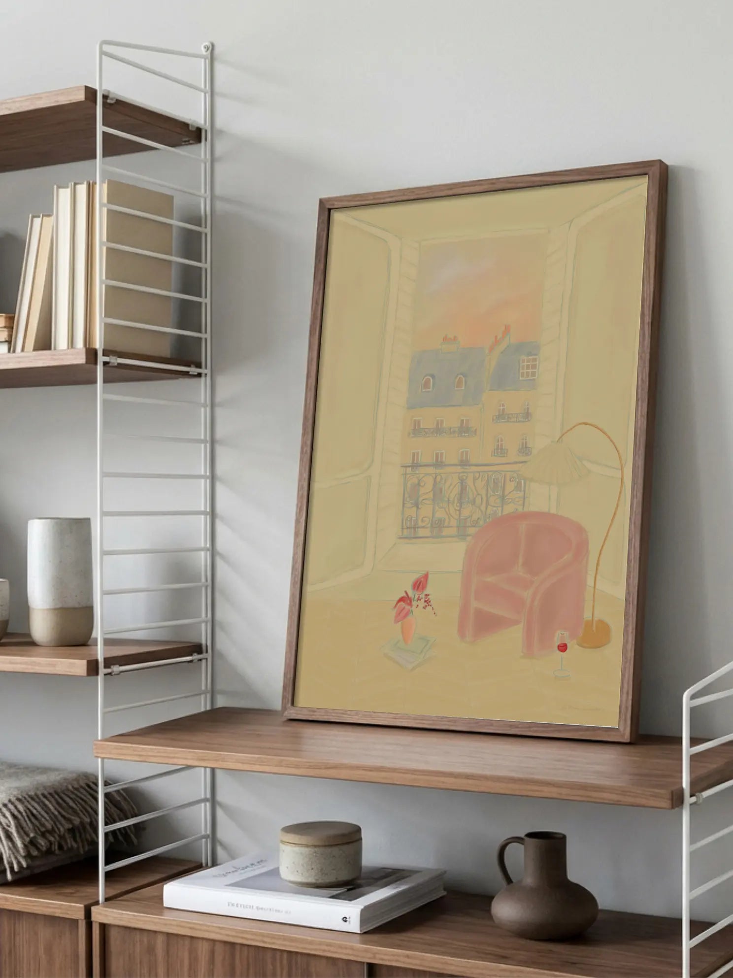 Cozy Paris Apartment Poster