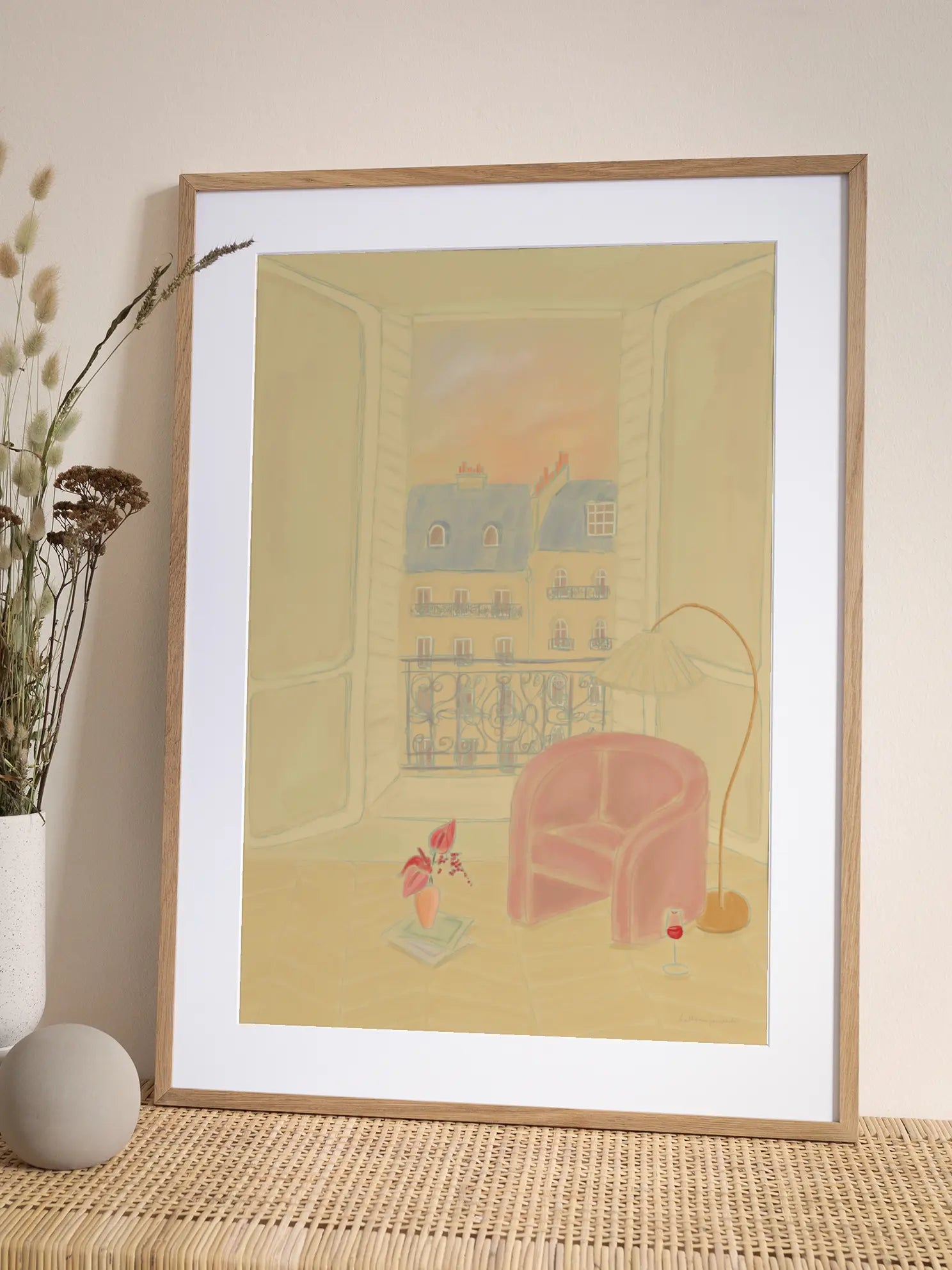 Cozy Paris Apartment Poster