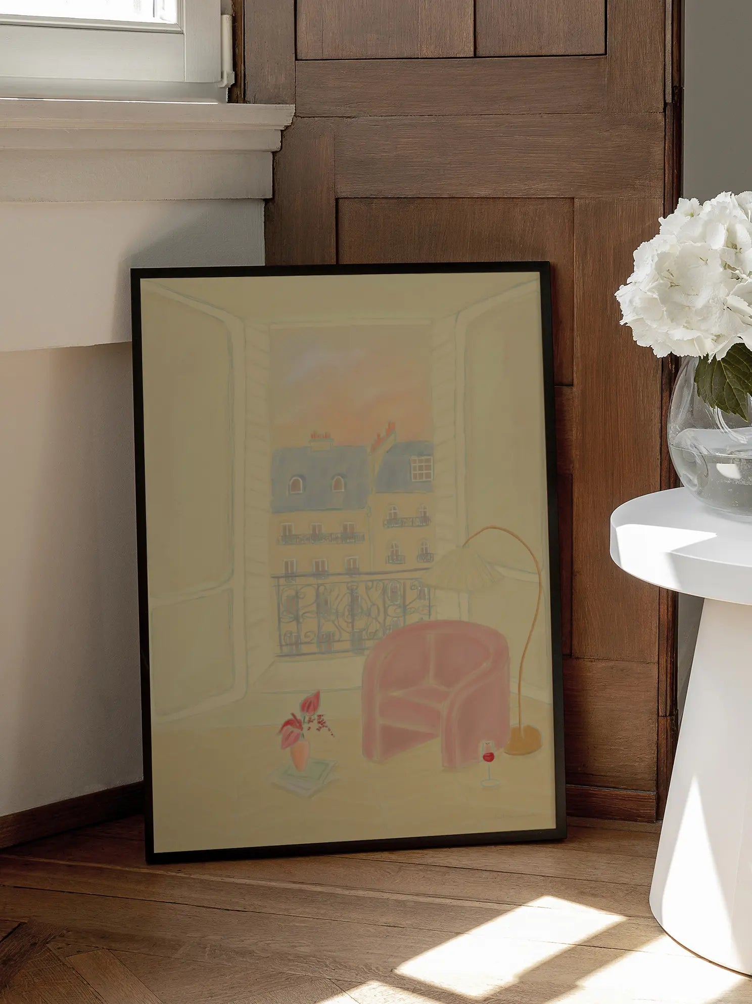 Cozy Paris Apartment Poster