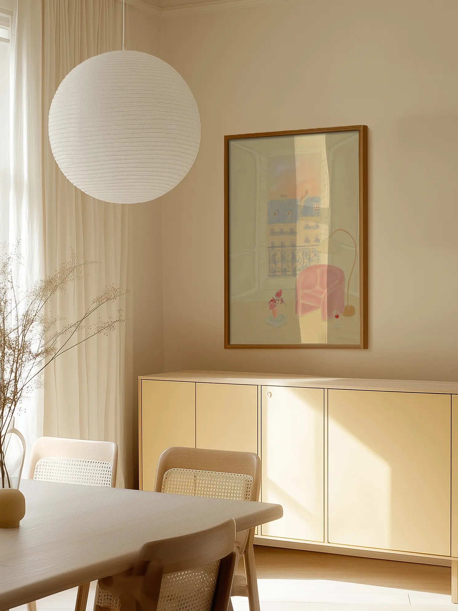 Cozy Paris Apartment Poster