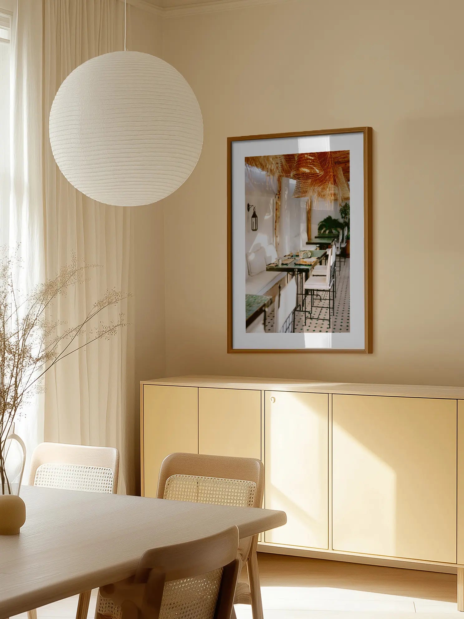 Cozy Restaurant Poster
