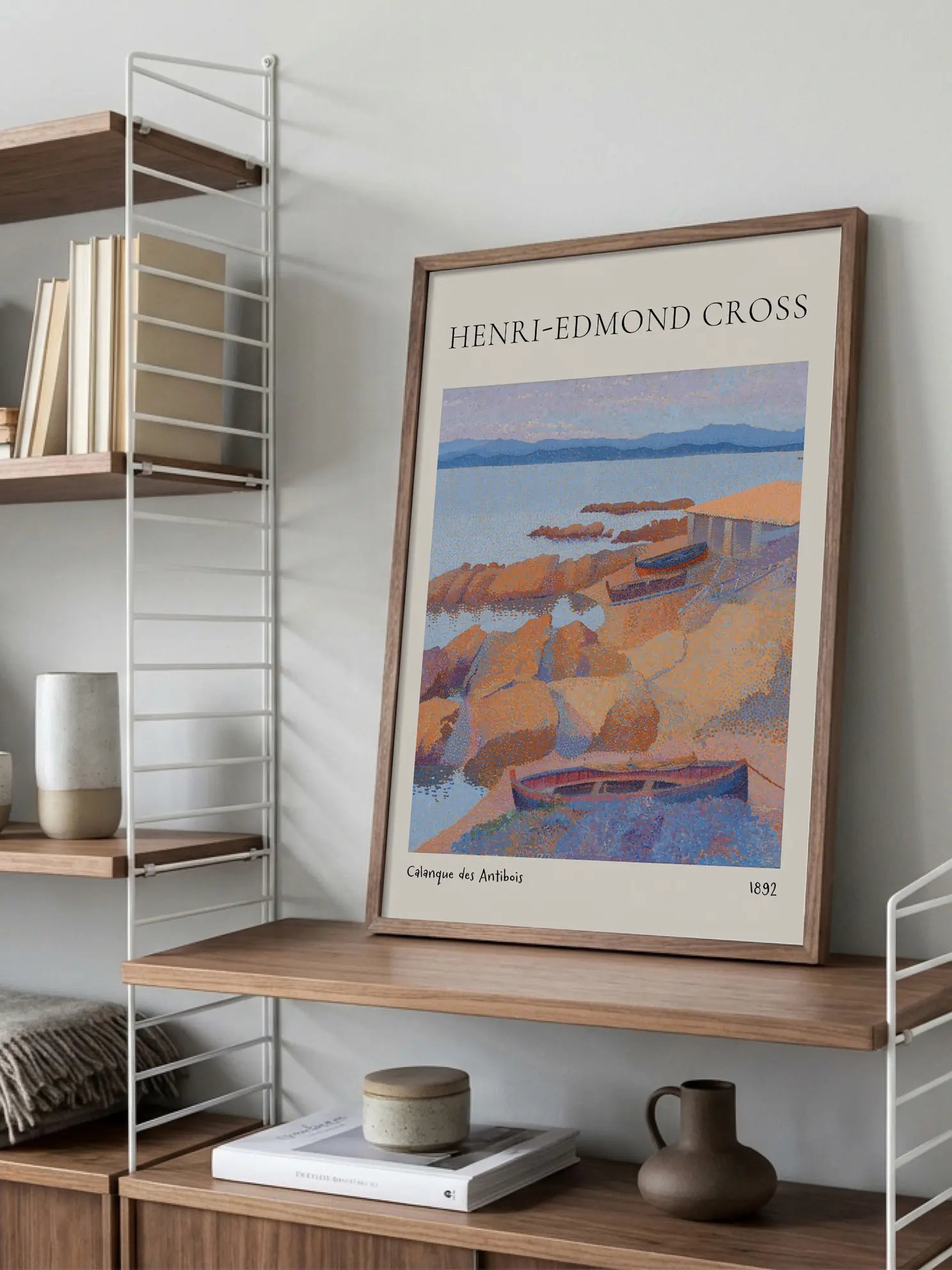 Cross — Calanque des Antibois Poster