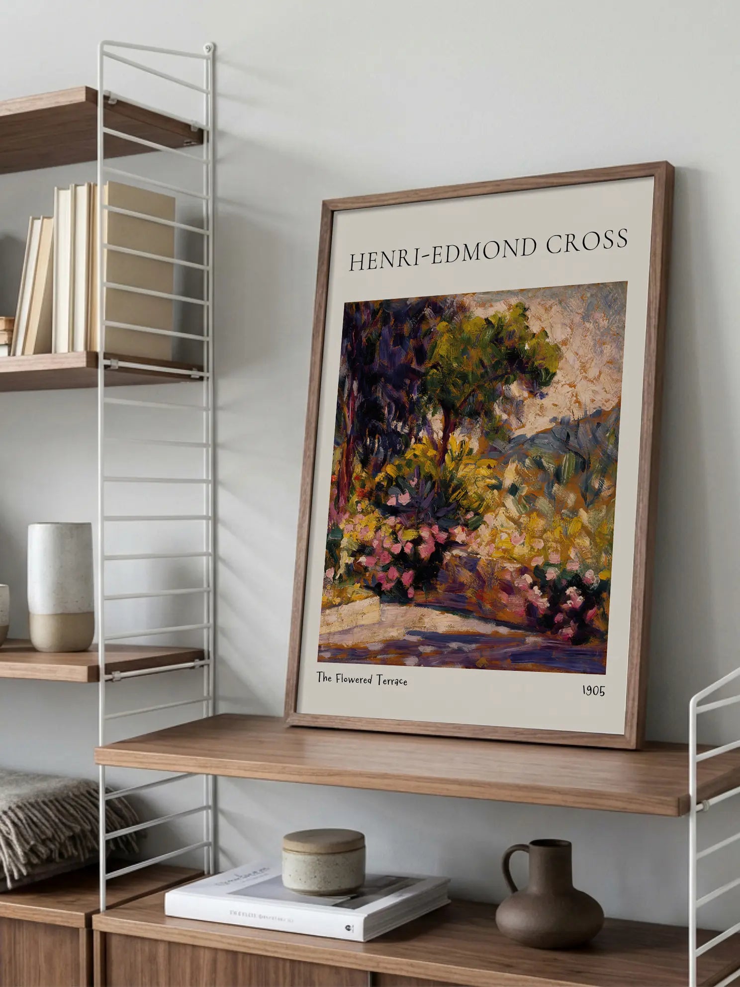 Cross — The Flowered Terrace Poster