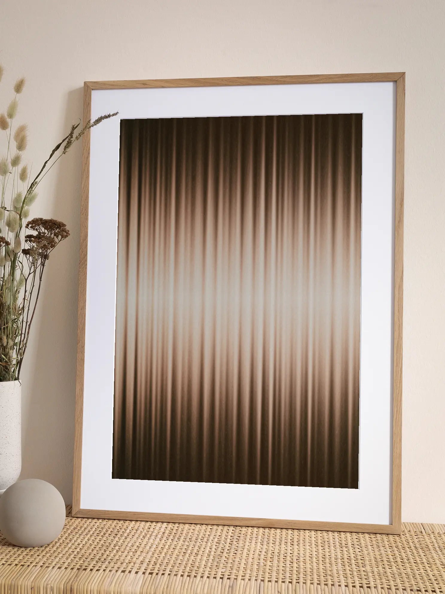 Curtain Texture Poster