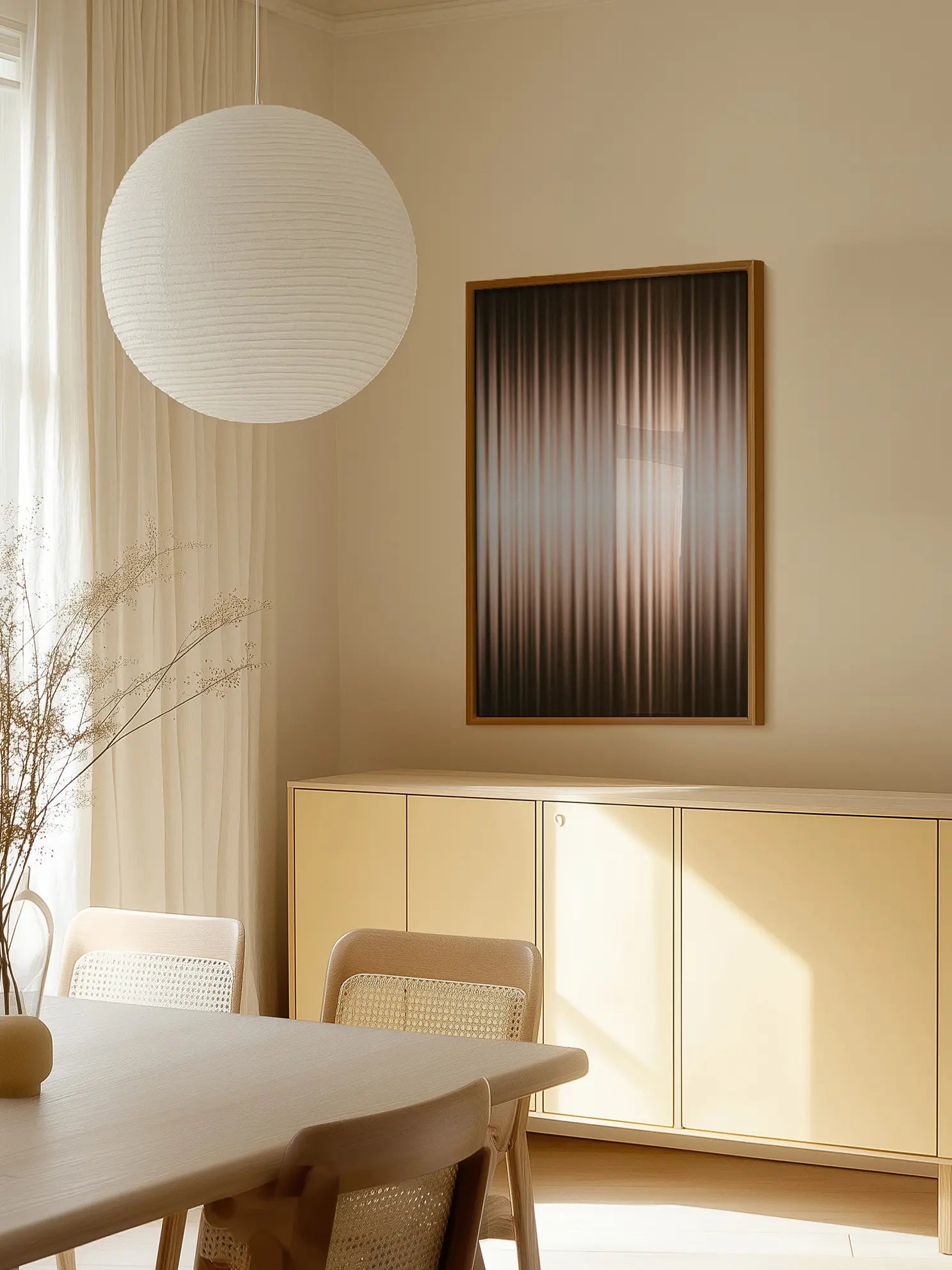 Curtain Texture Poster