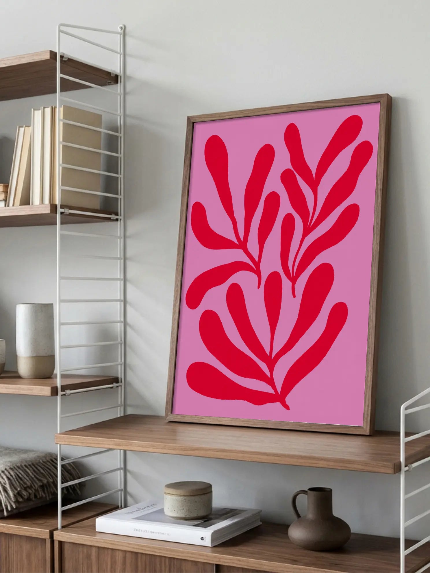 Cutout Botanical Poster