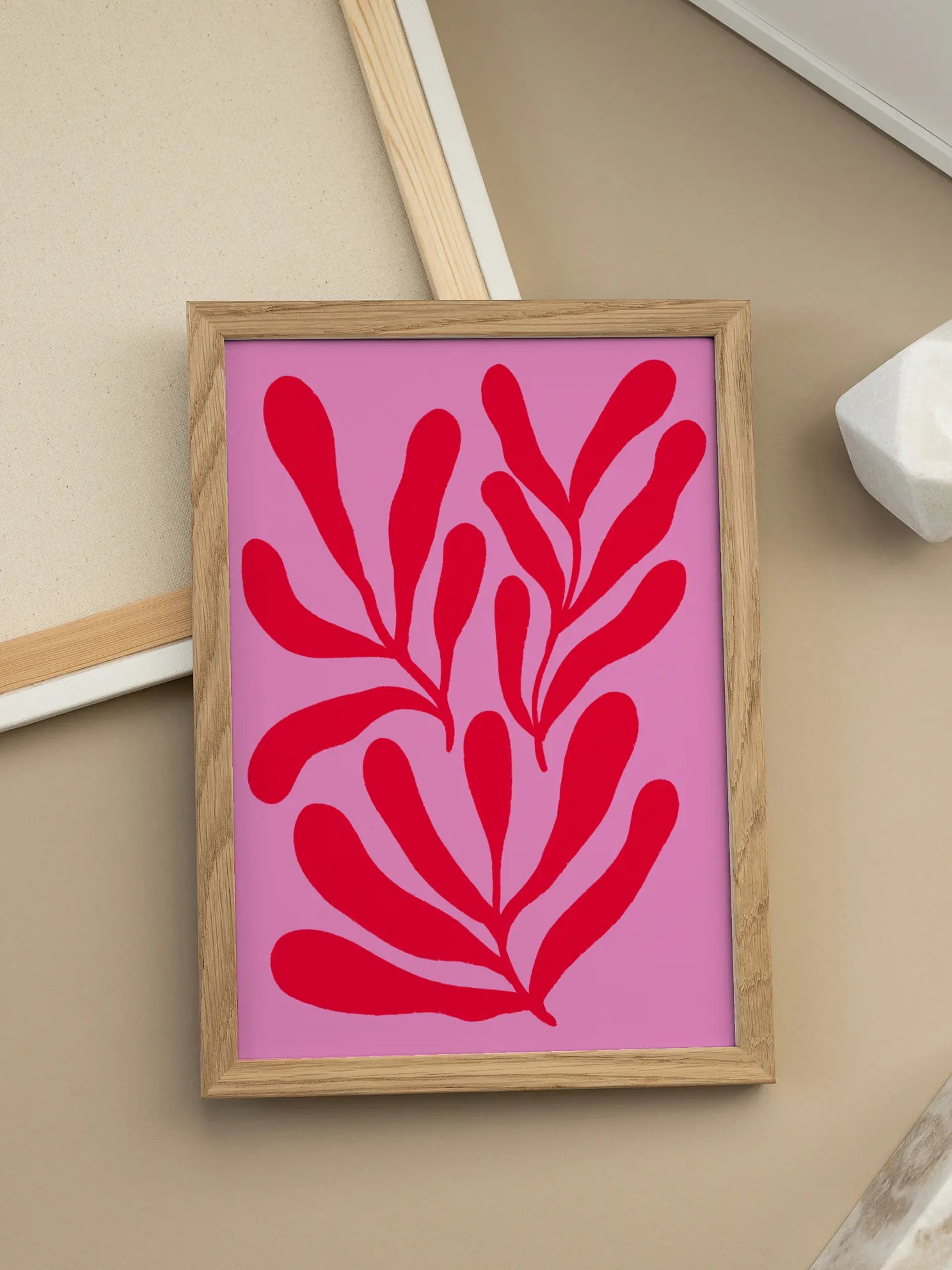 Cutout Botanical Poster
