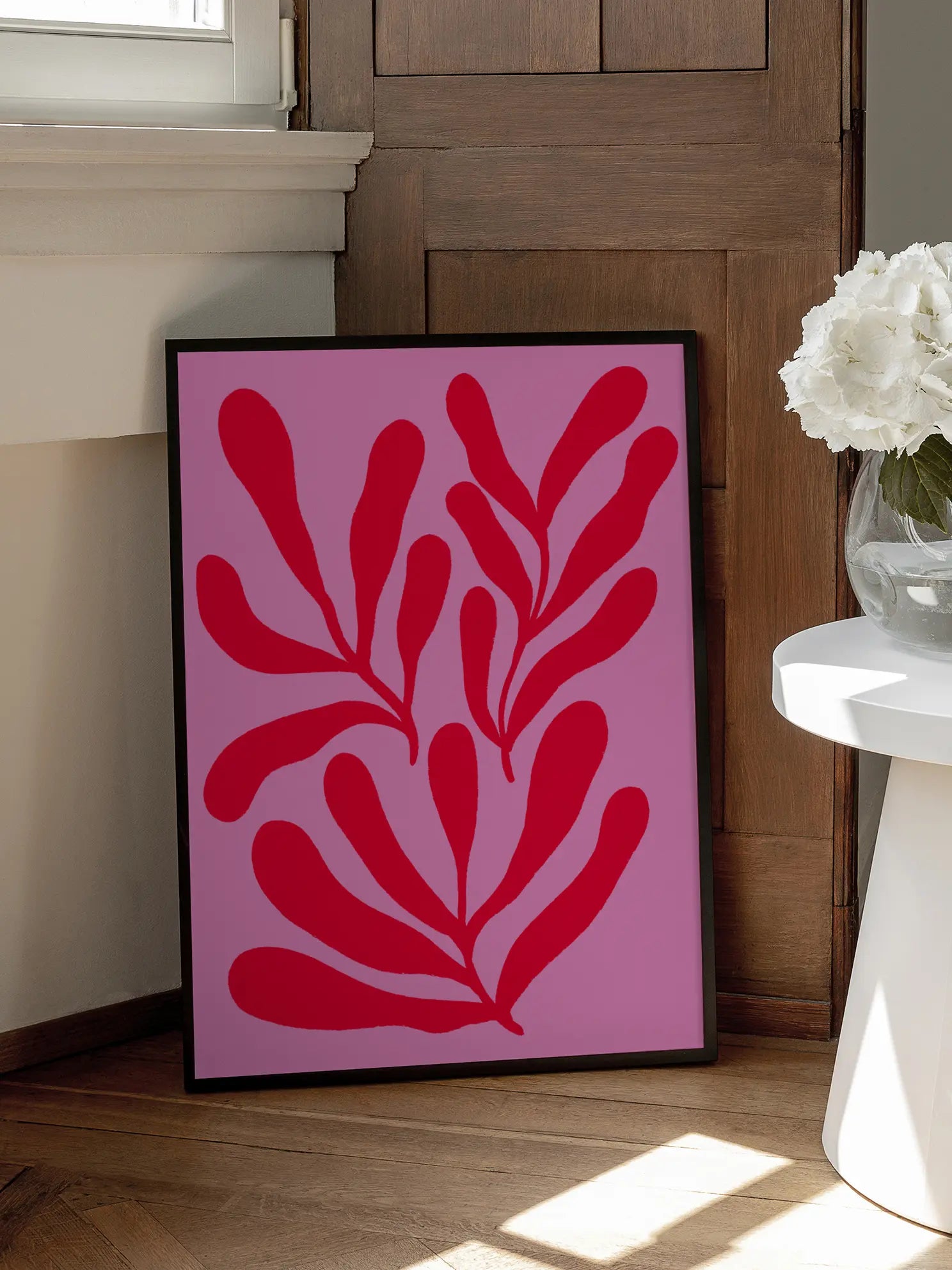 Cutout Botanical Poster