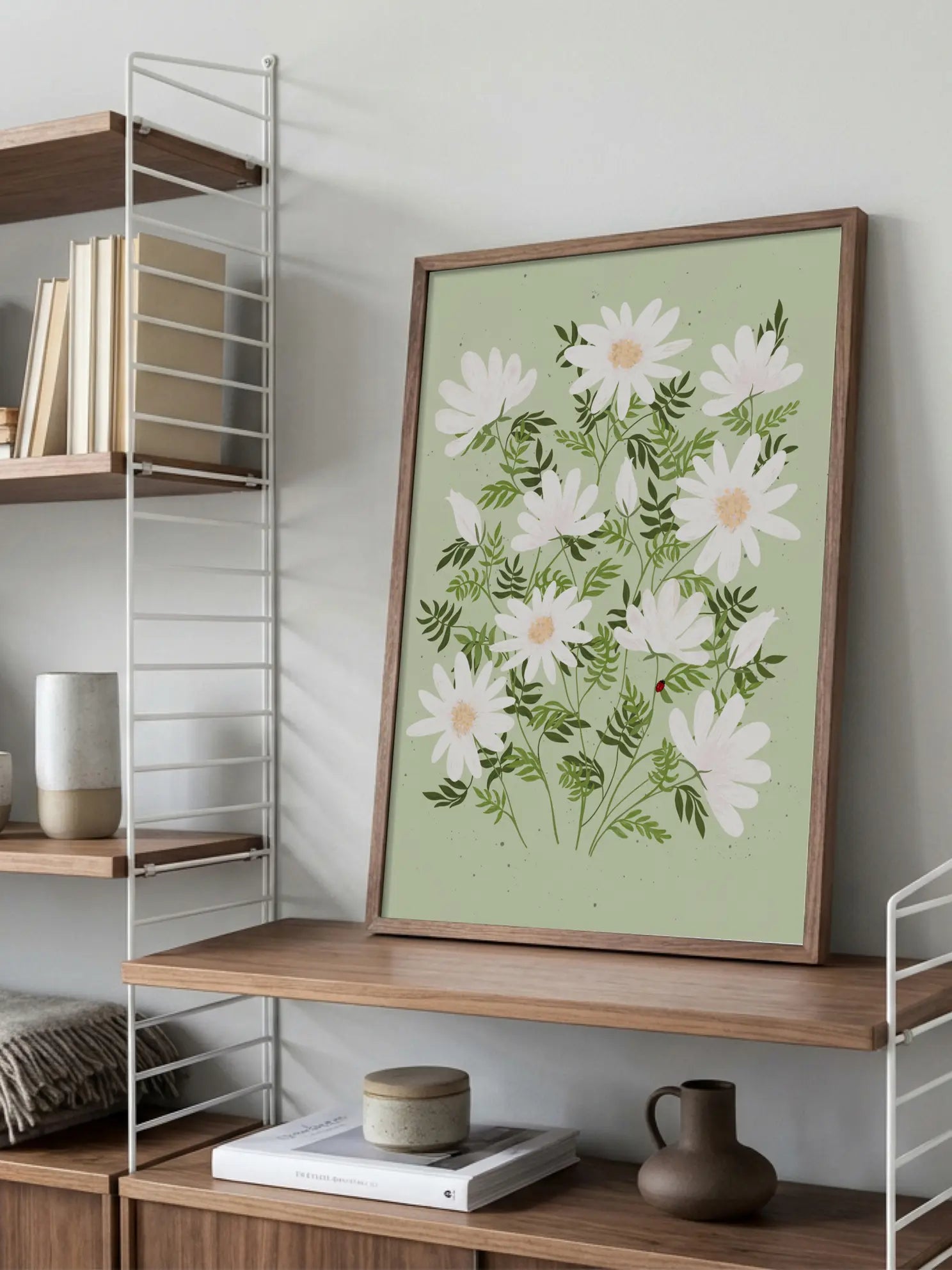 Daisy Field Poster