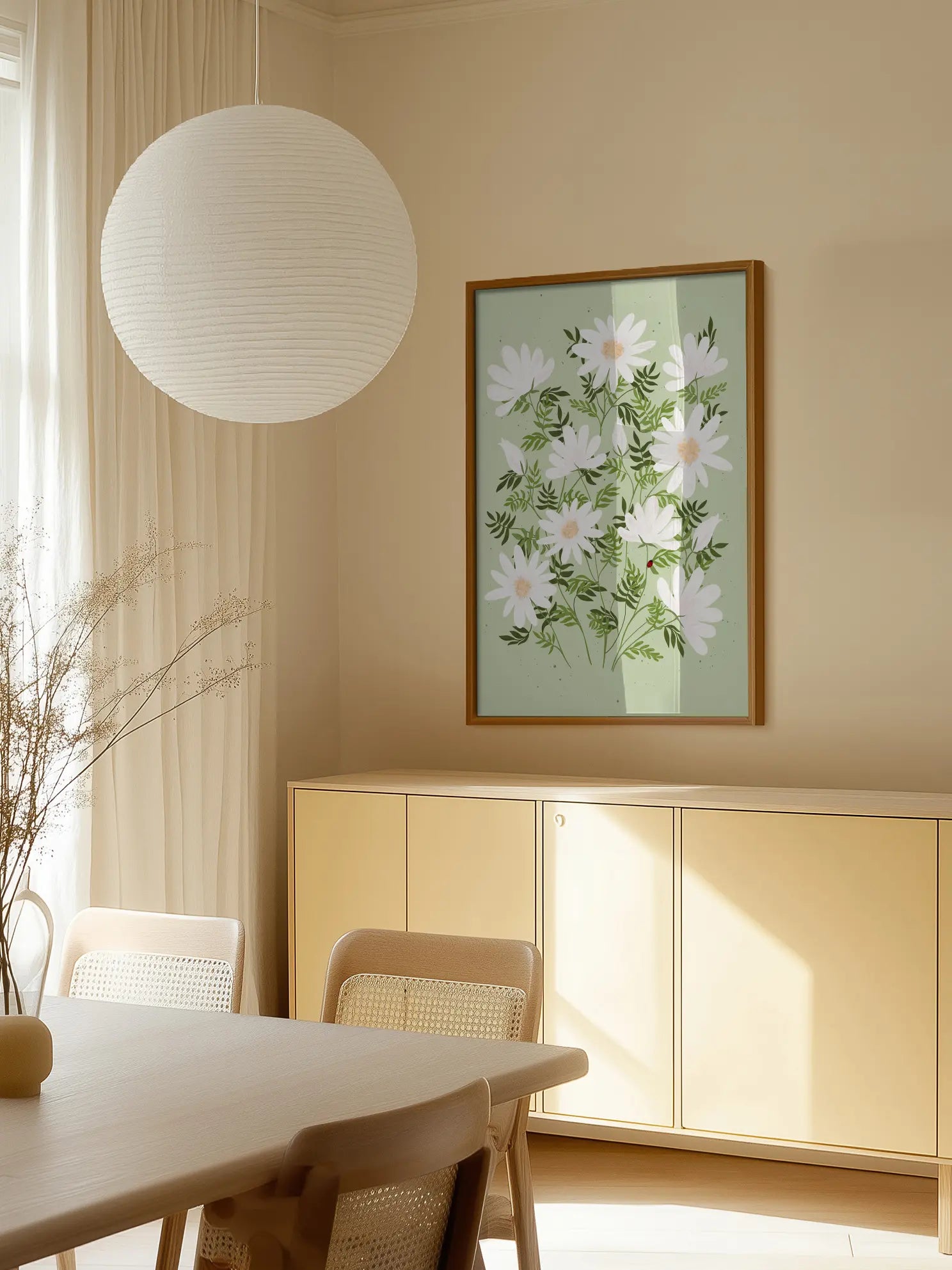Daisy Field Poster