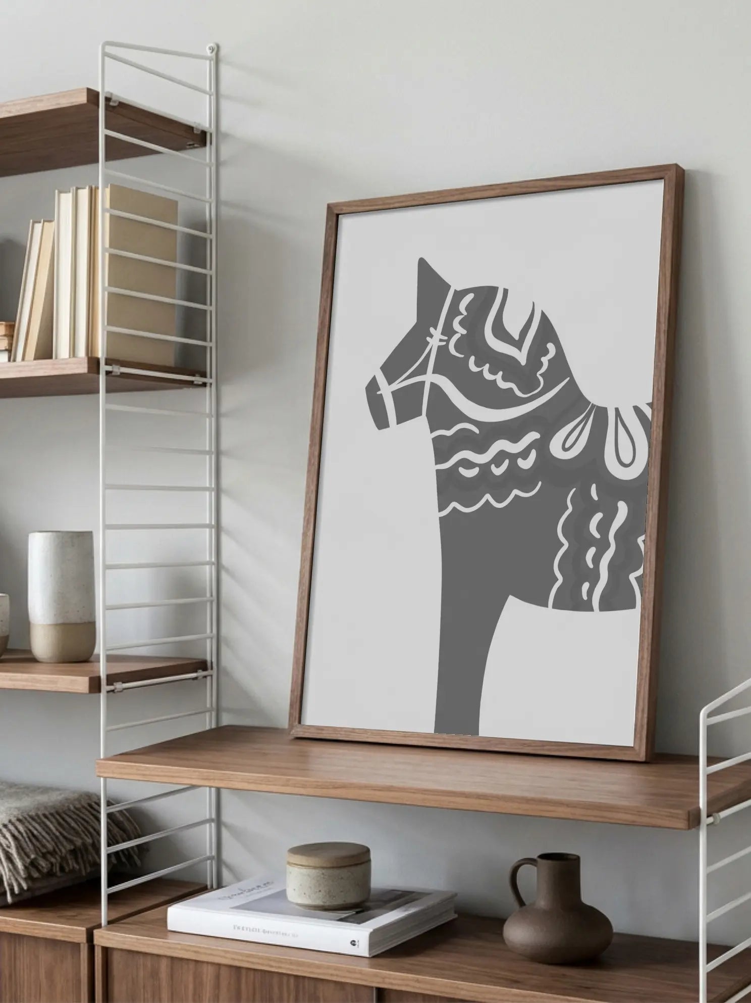 Dala Horse Poster