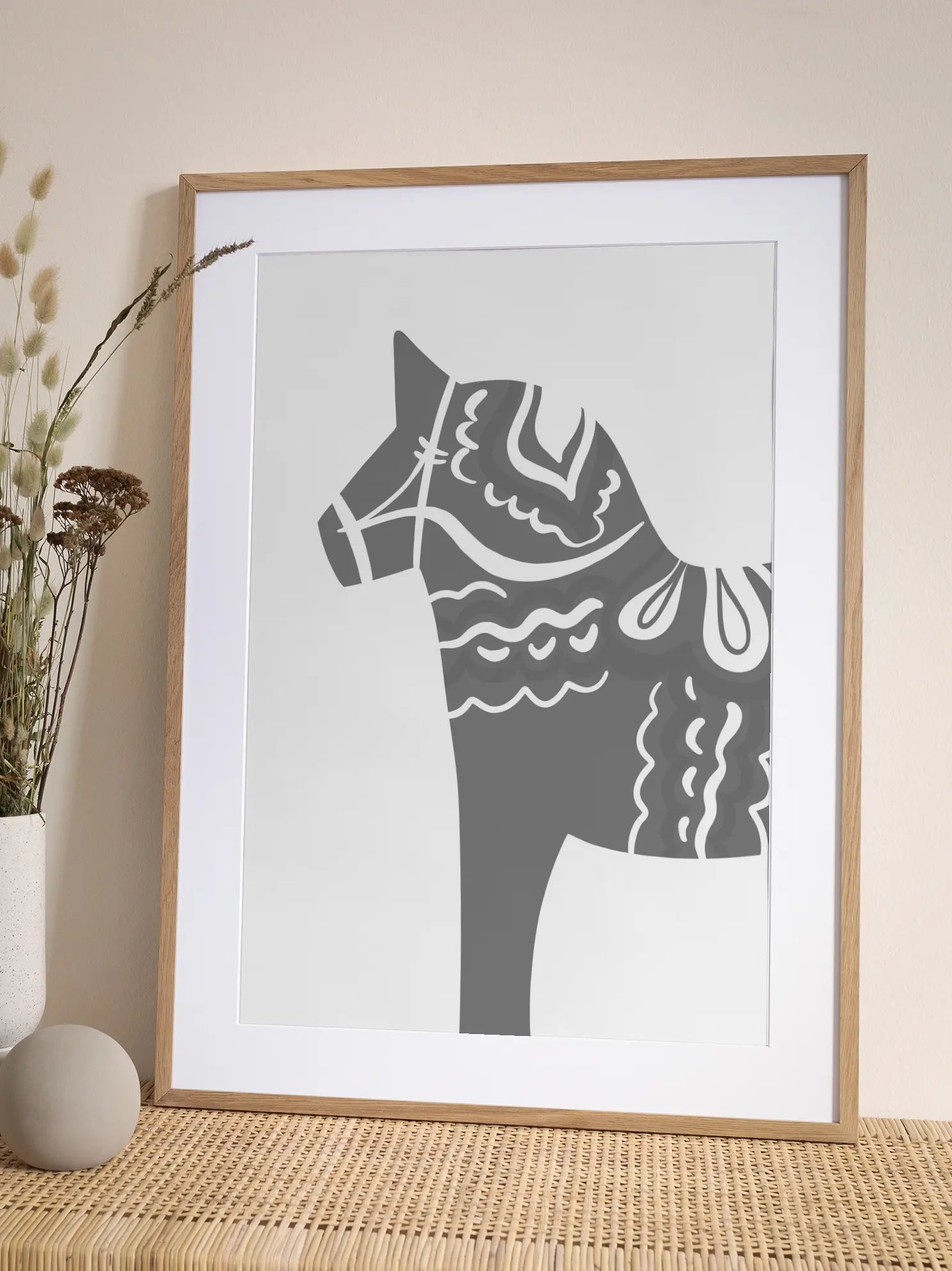 Dala Horse Poster