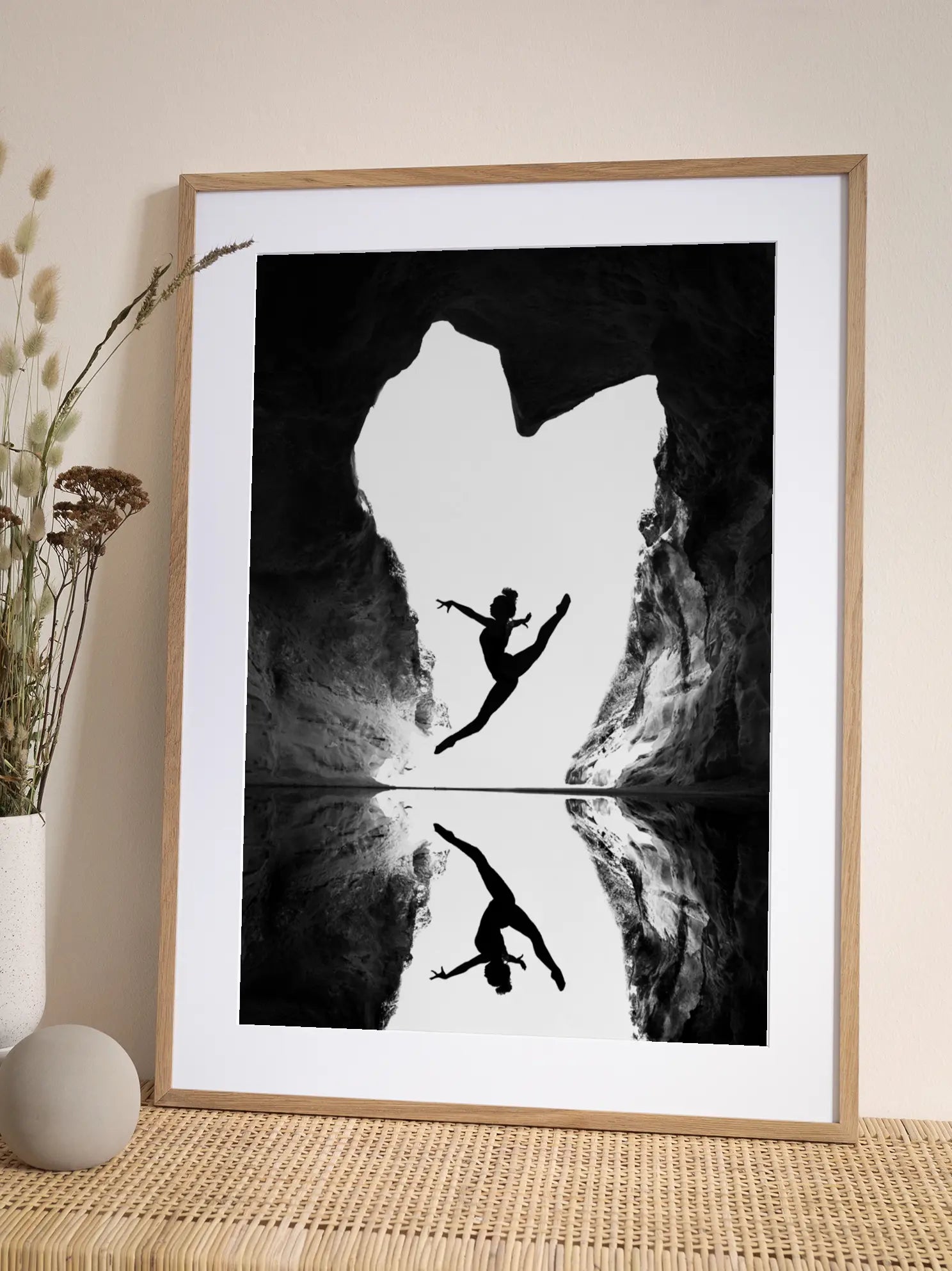 Dancer in Cave Poster