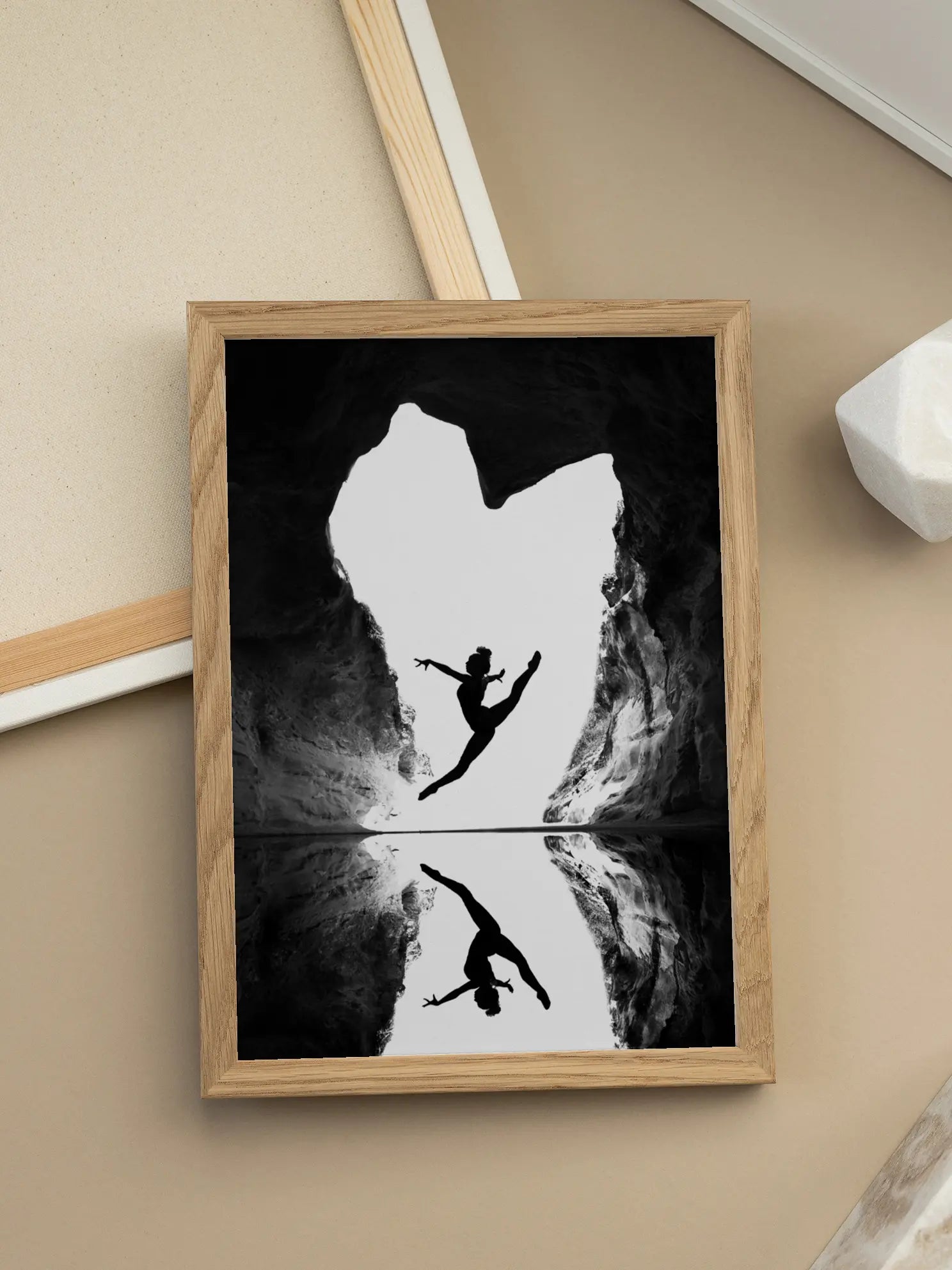 Dancer in Cave Poster