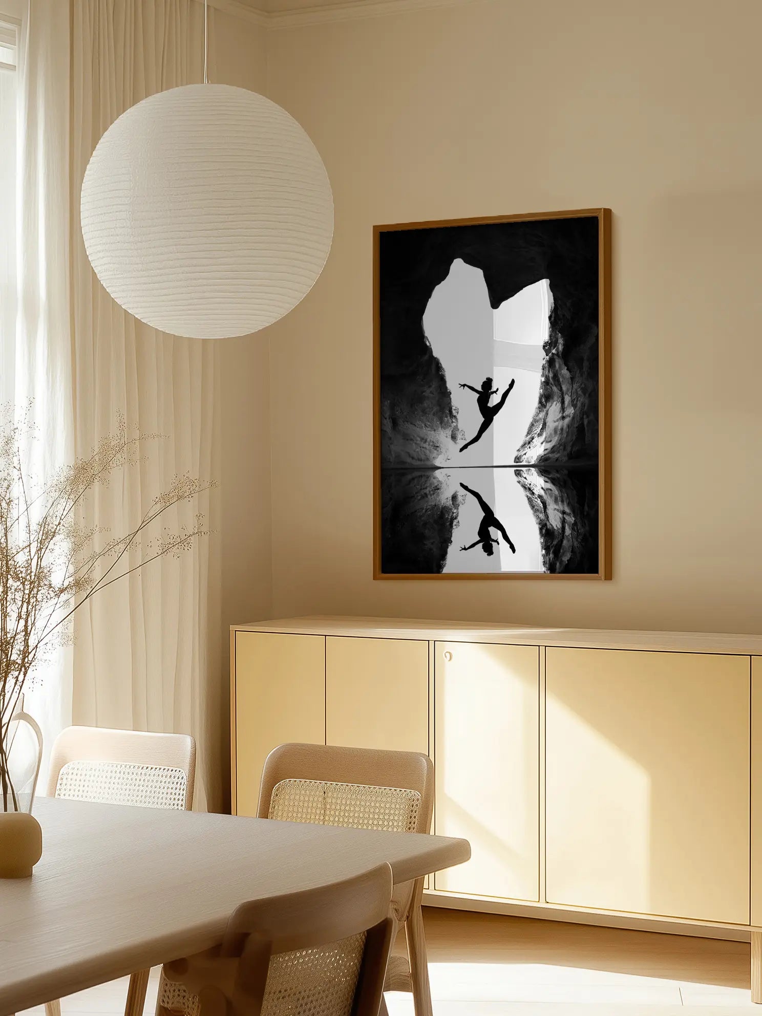 Dancer in Cave Poster