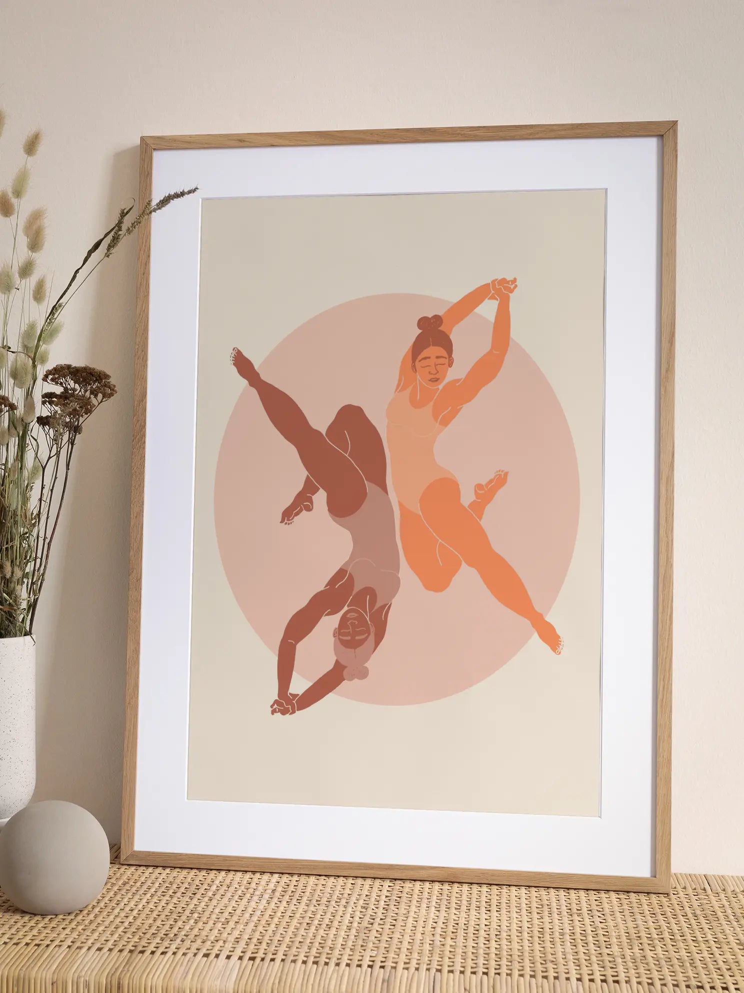 Dancers in Pink Poster