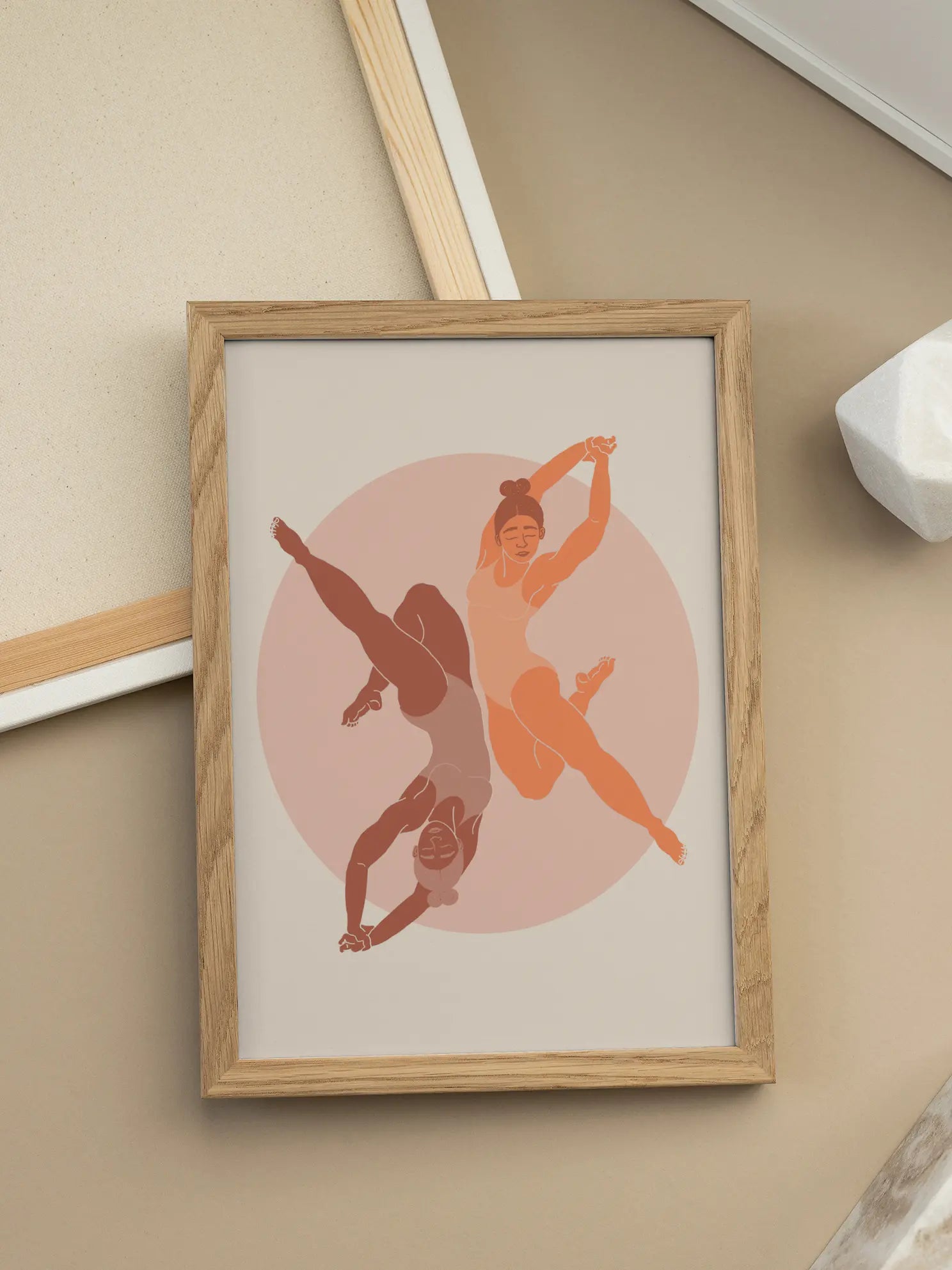 Dancers in Pink Poster