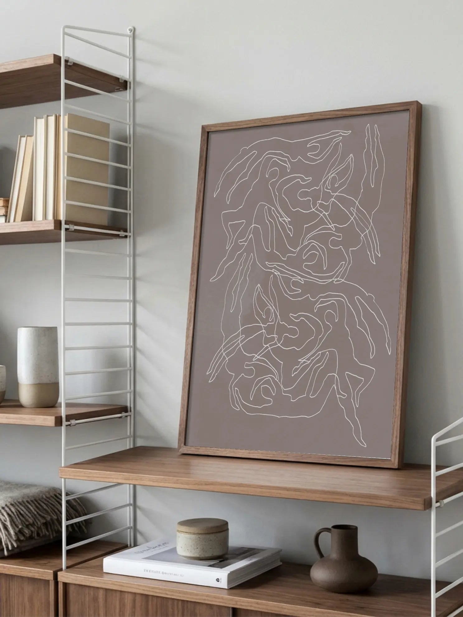 Dancing Figures Poster