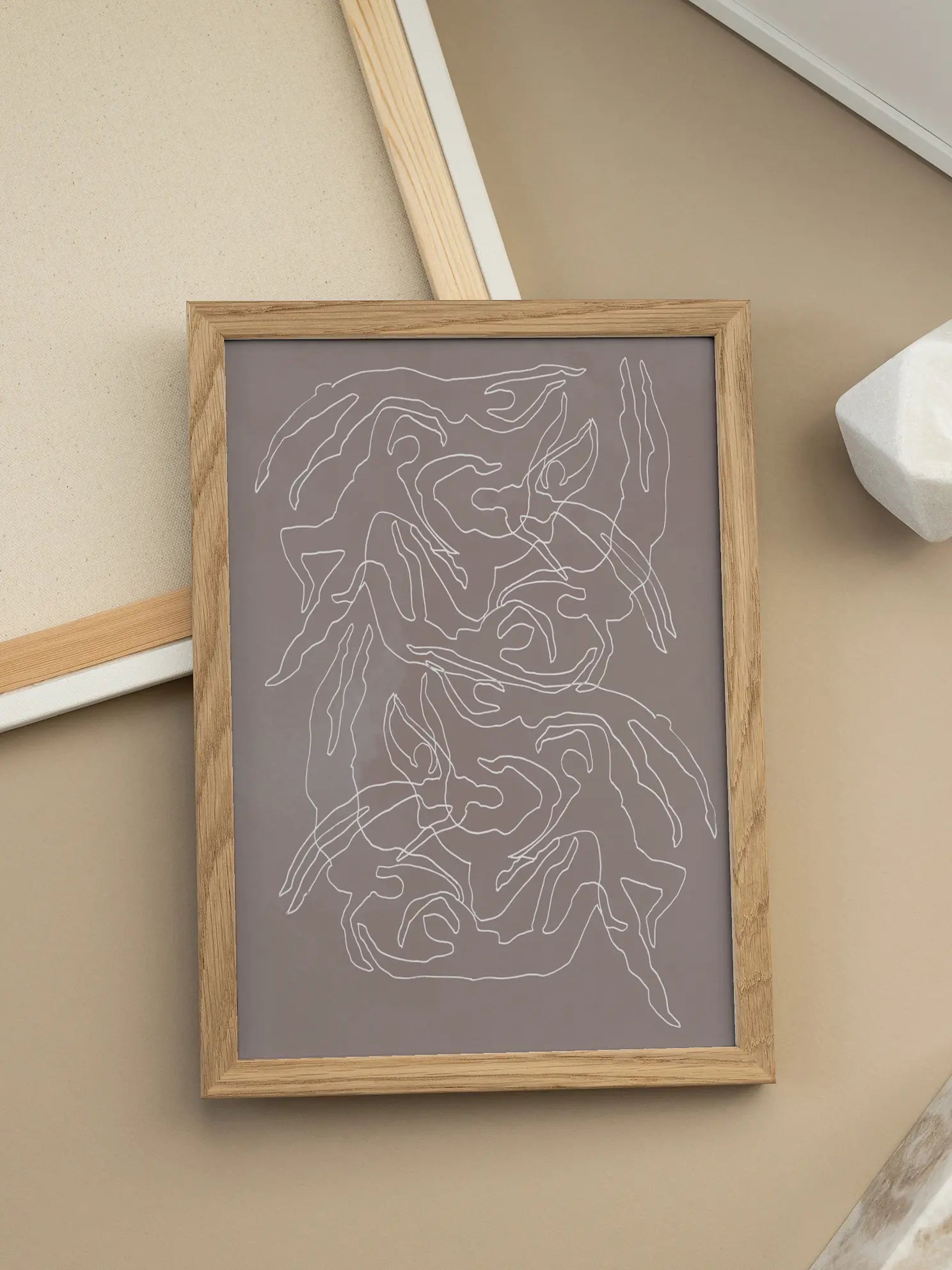 Dancing Figures Poster