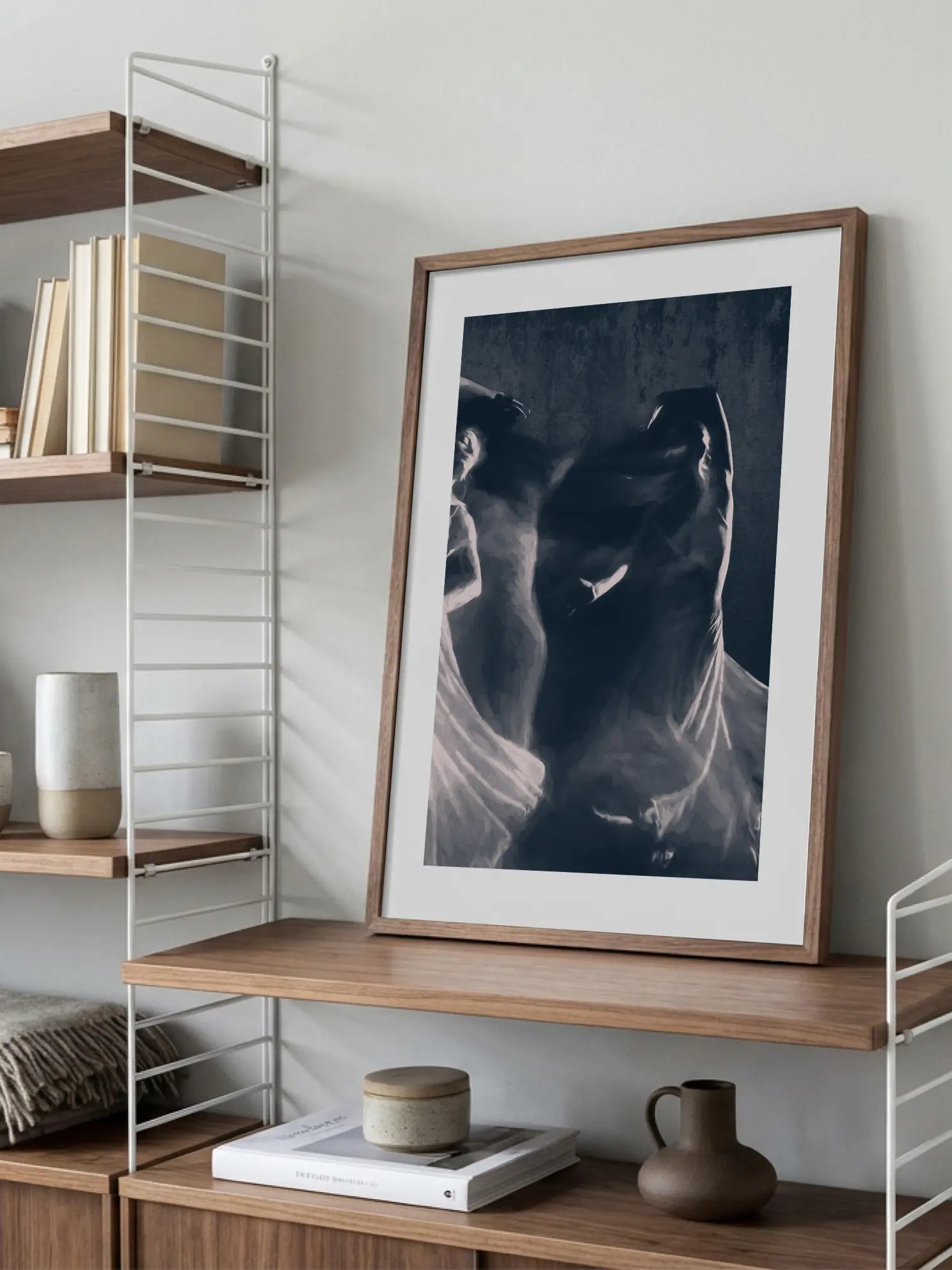 Dancing in Blue Poster