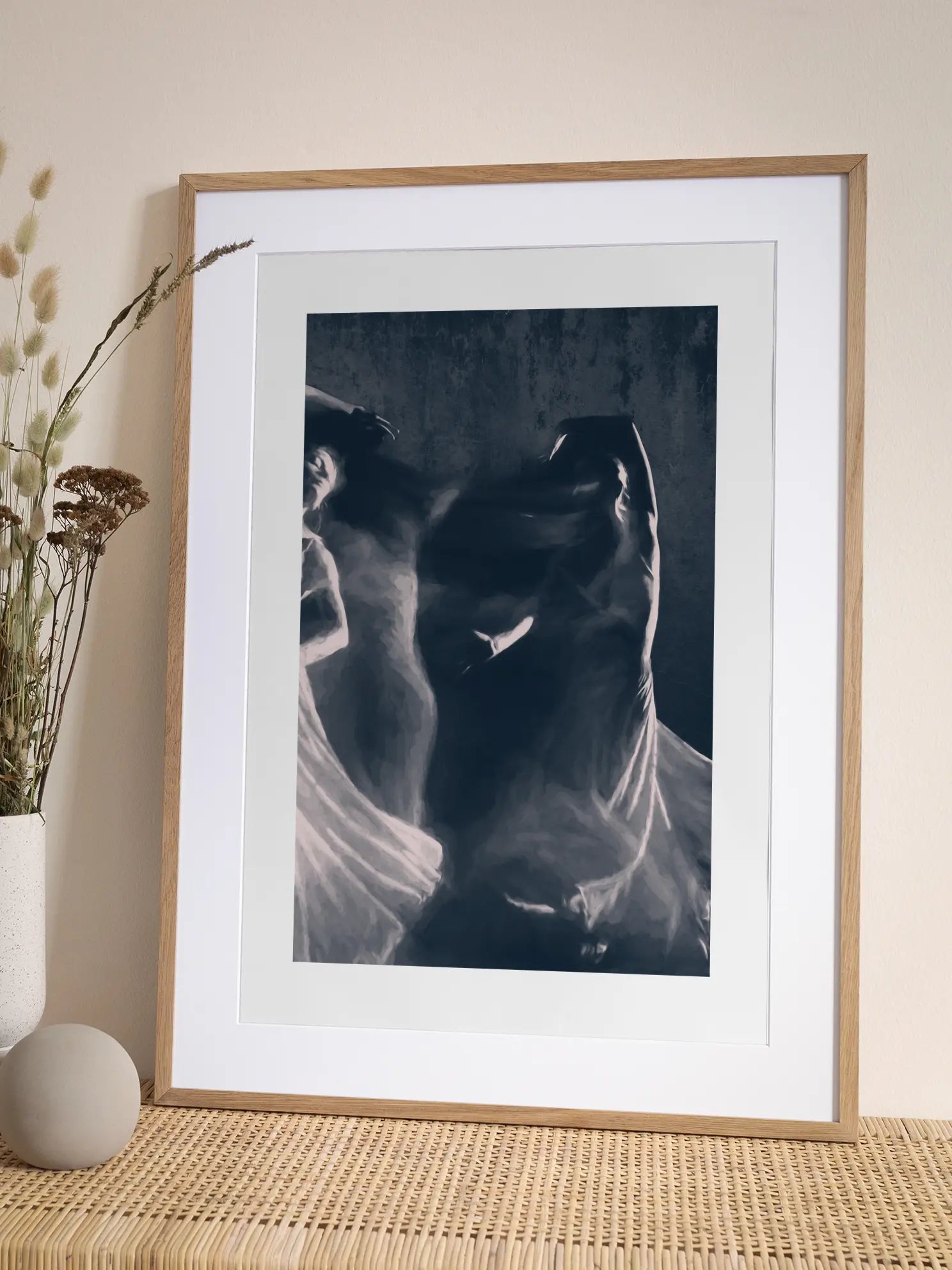 Dancing in Blue Poster