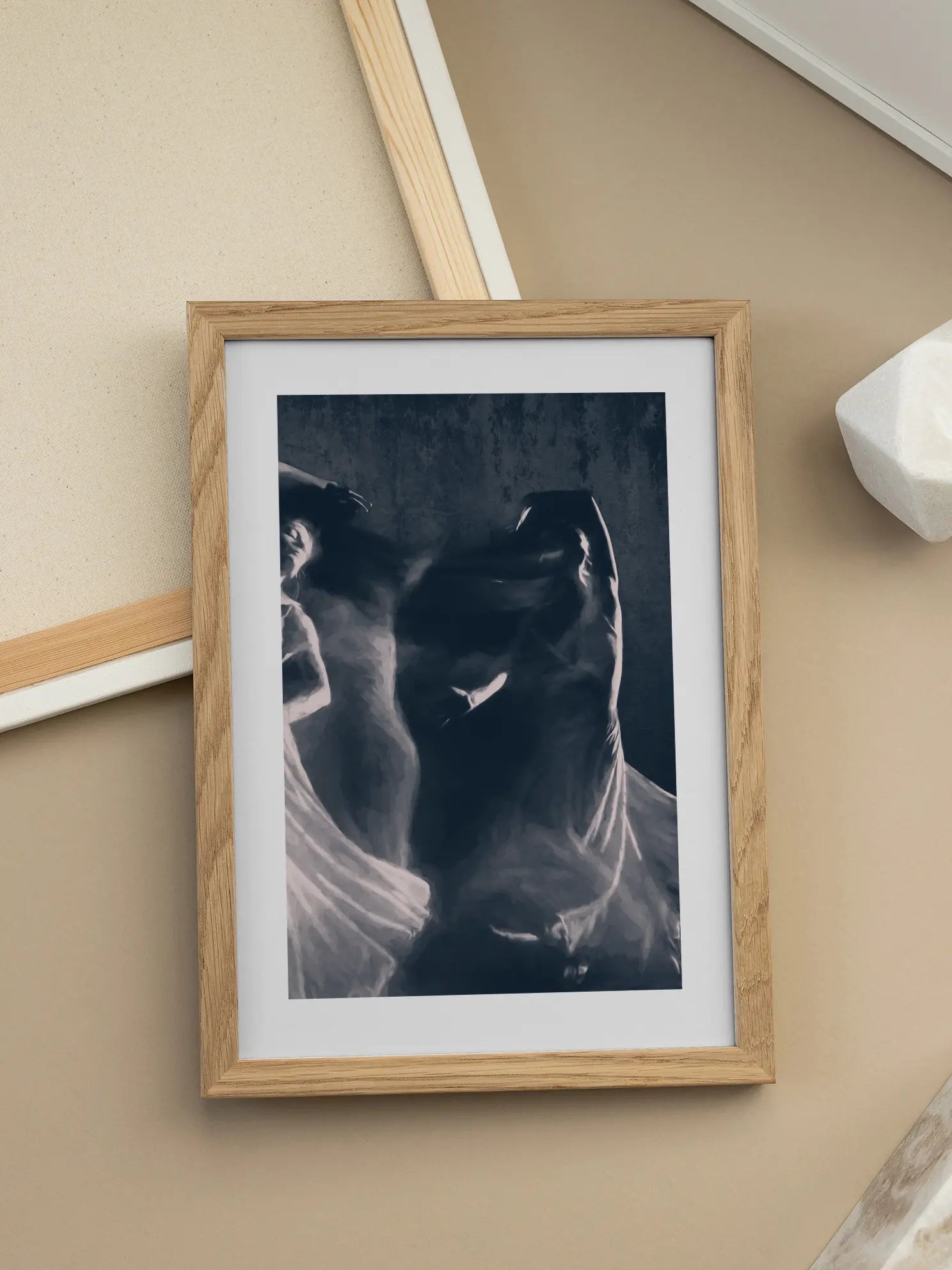 Dancing in Blue Poster