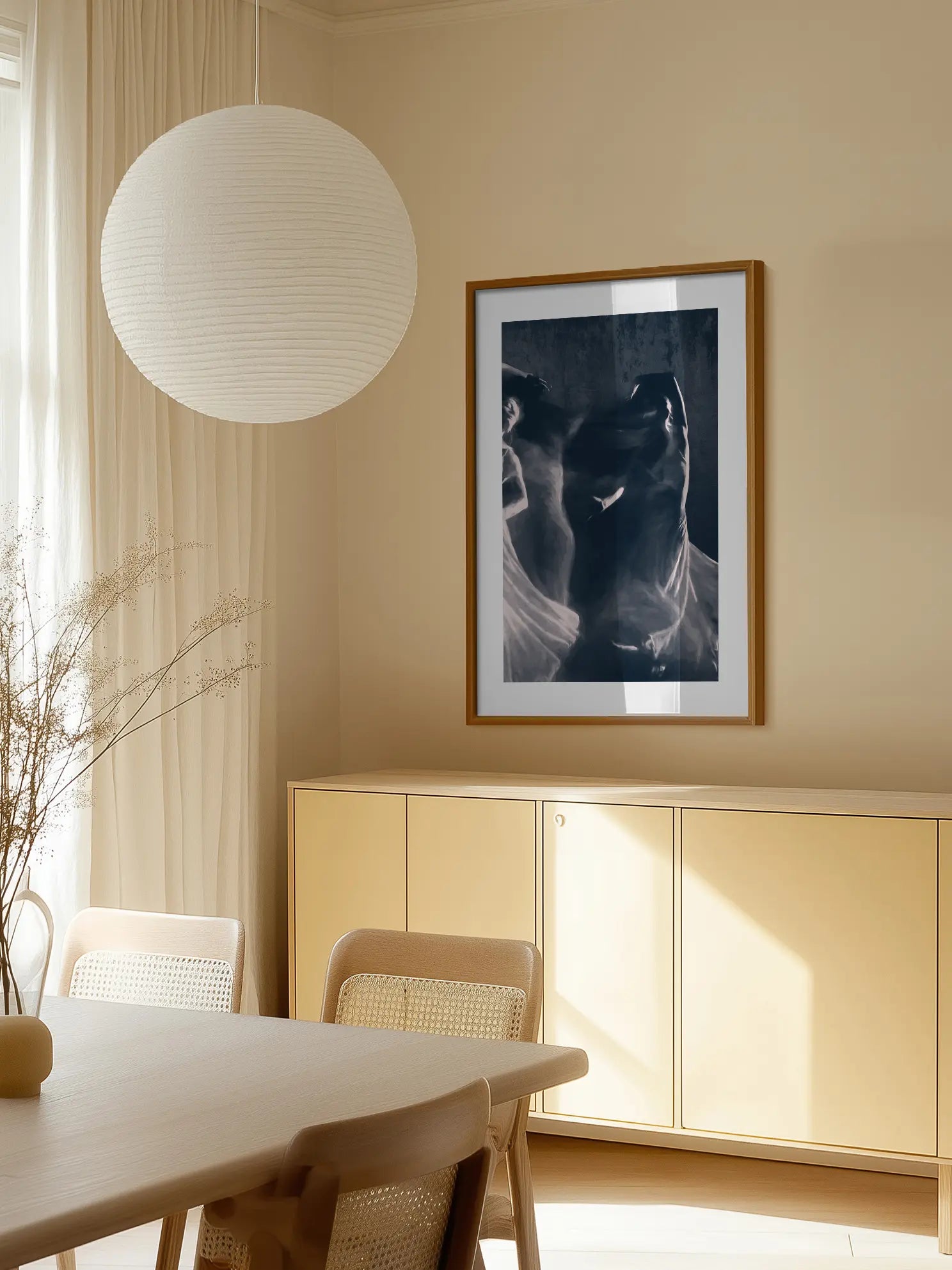 Dancing in Blue Poster