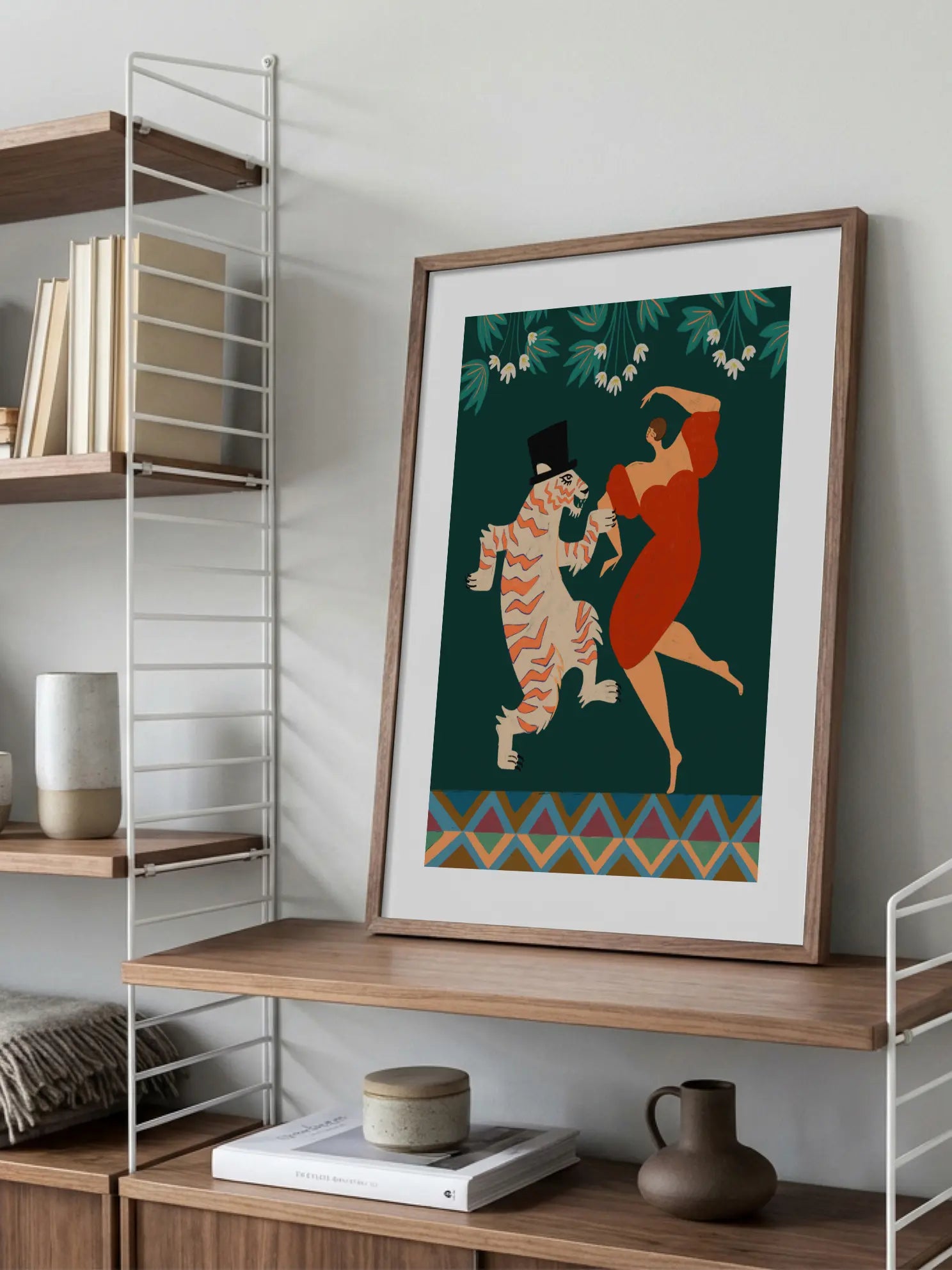 Dancing with a Tiger Poster