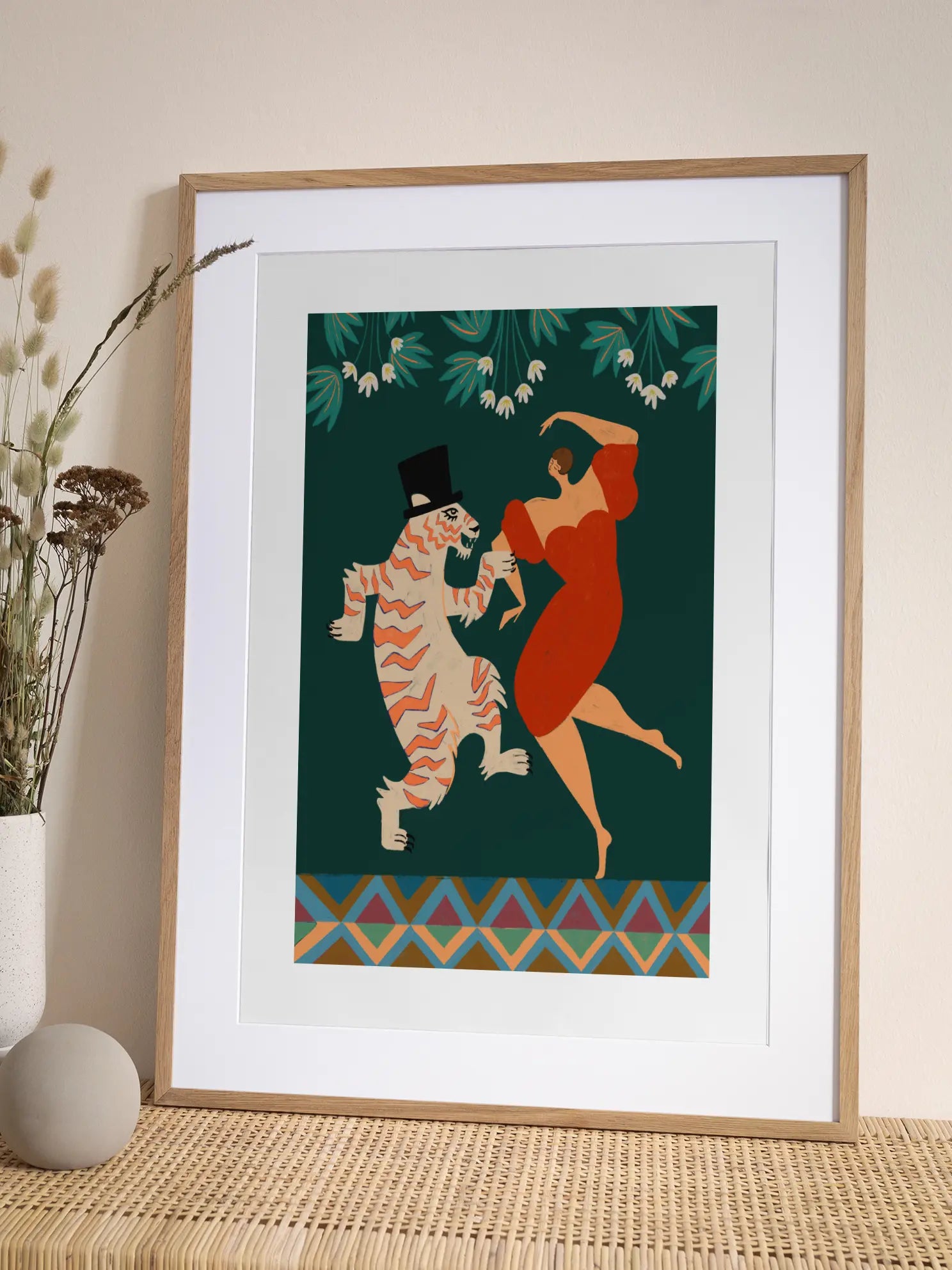 Dancing with a Tiger Poster
