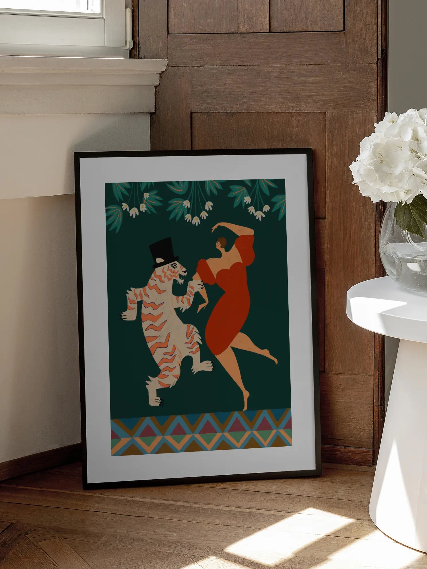 Dancing with a Tiger Poster