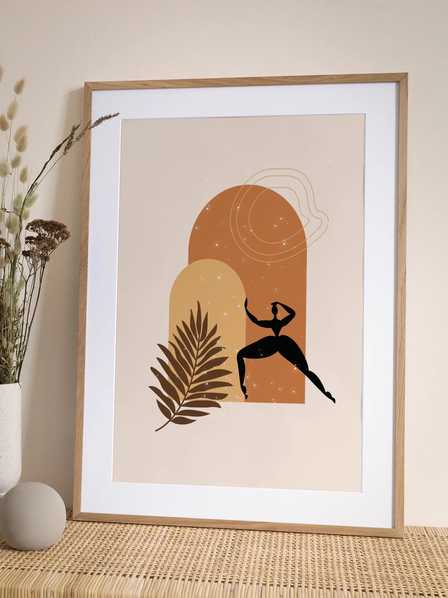 Dancing Woman Poster