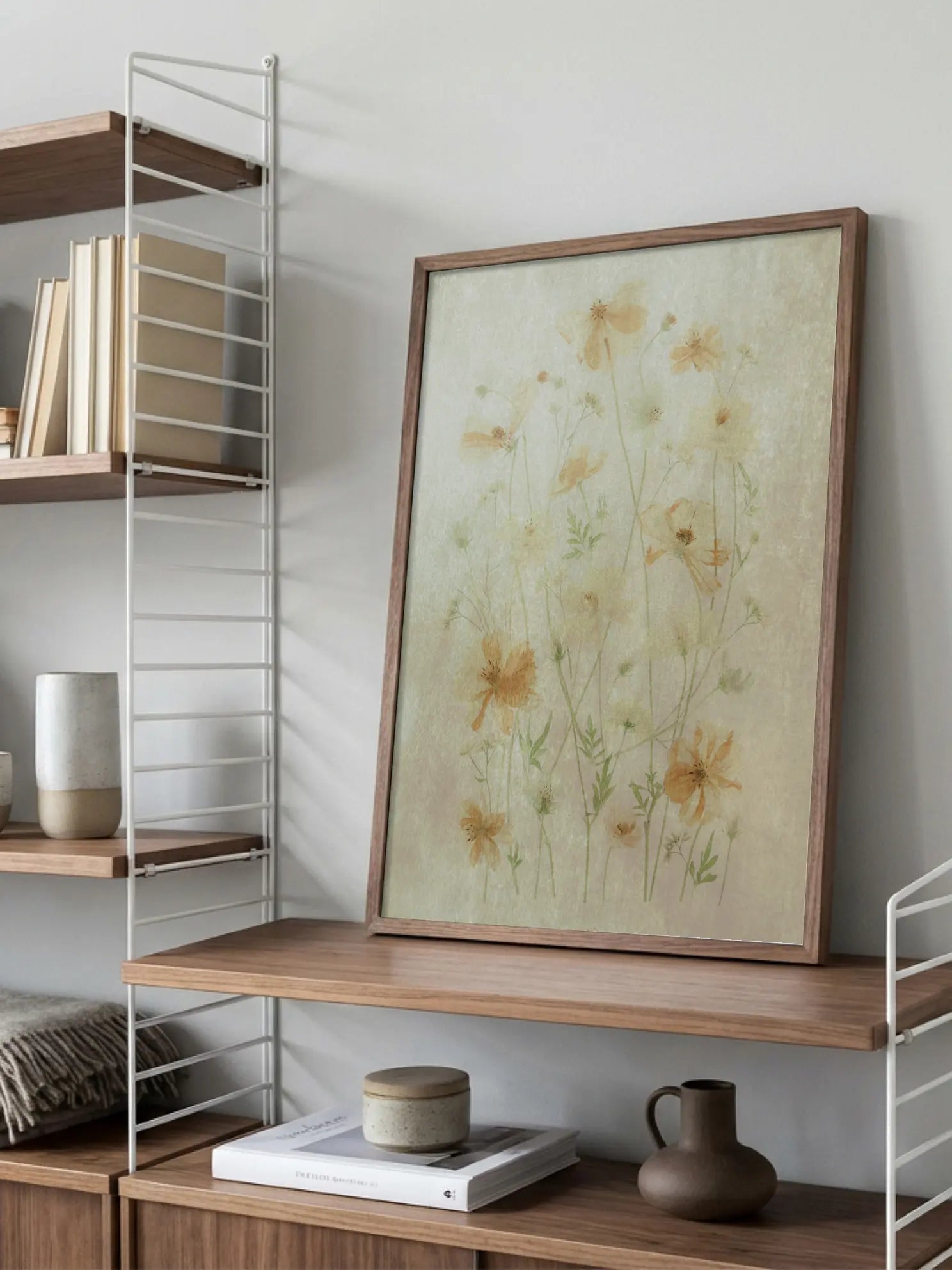 Delicate Blossom Field Poster
