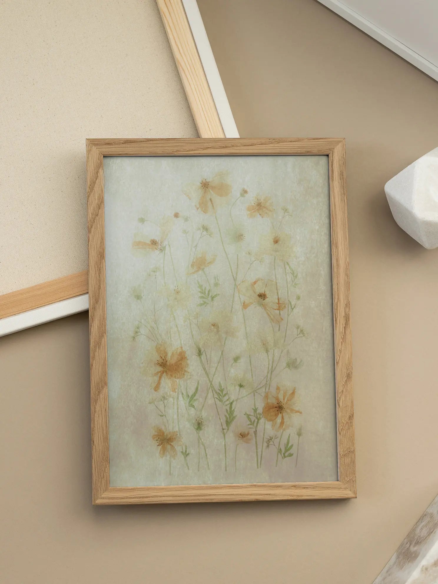 Delicate Blossom Field Poster