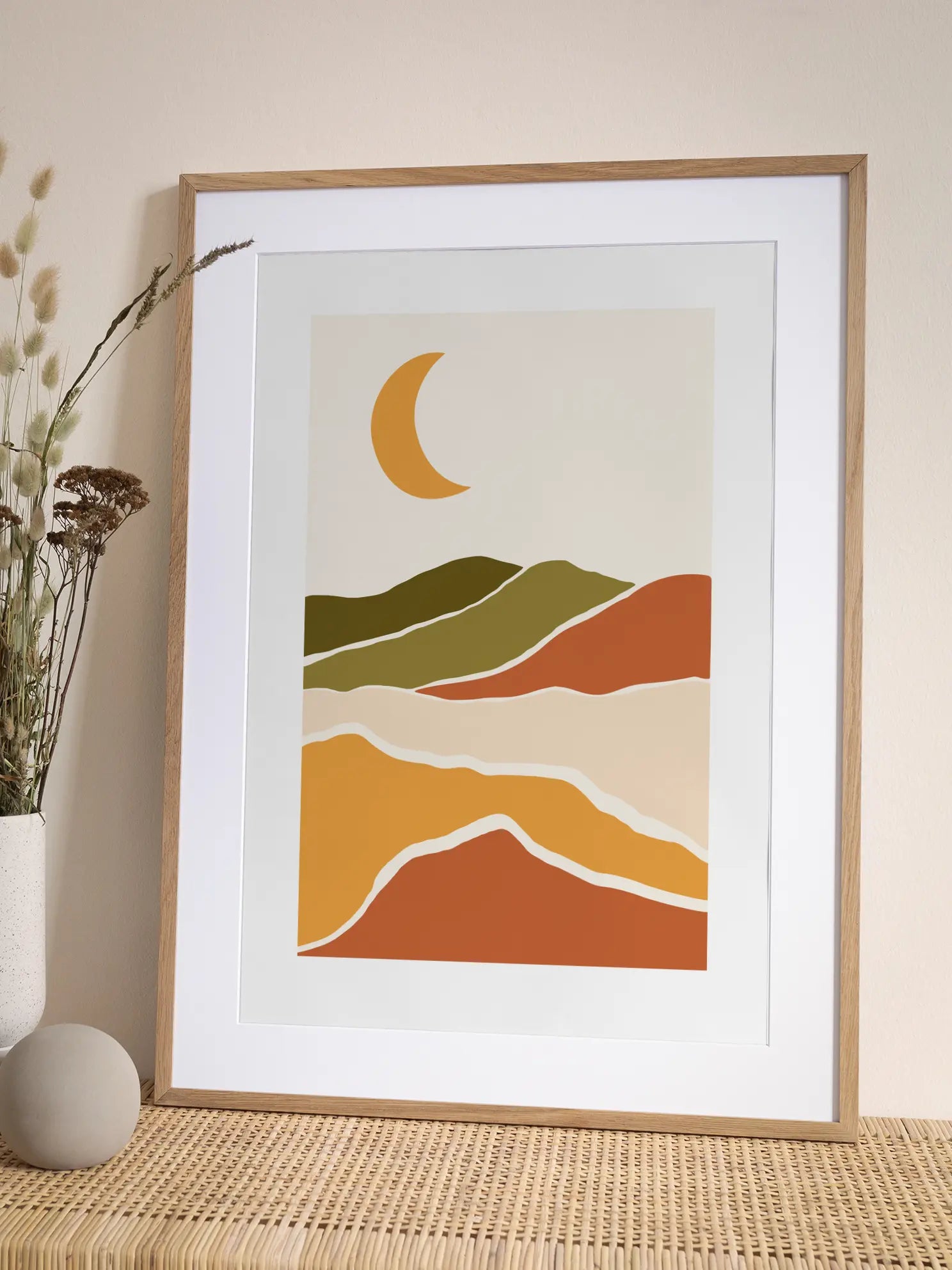 Desert Horizons Poster
