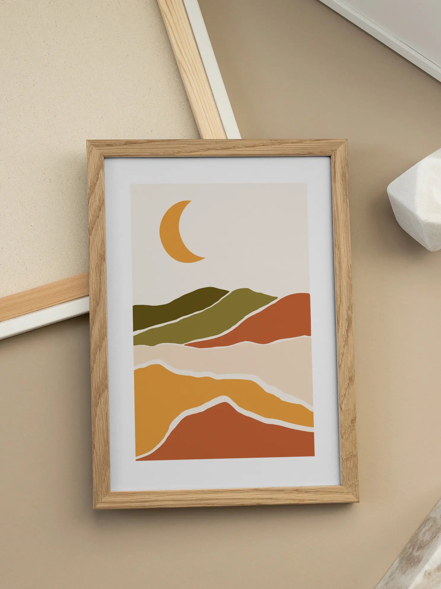 Desert Horizons Poster
