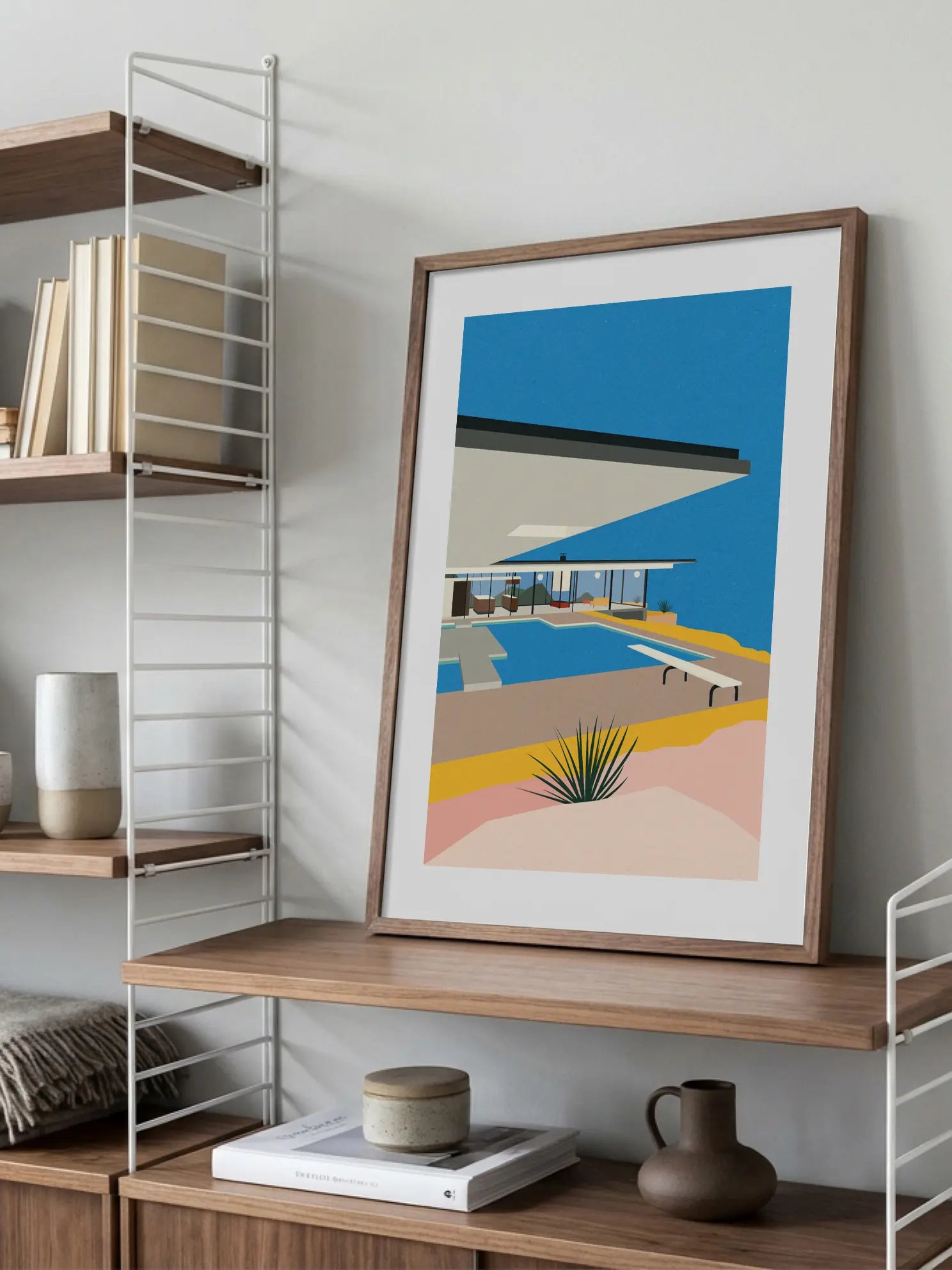 Desert House Poster