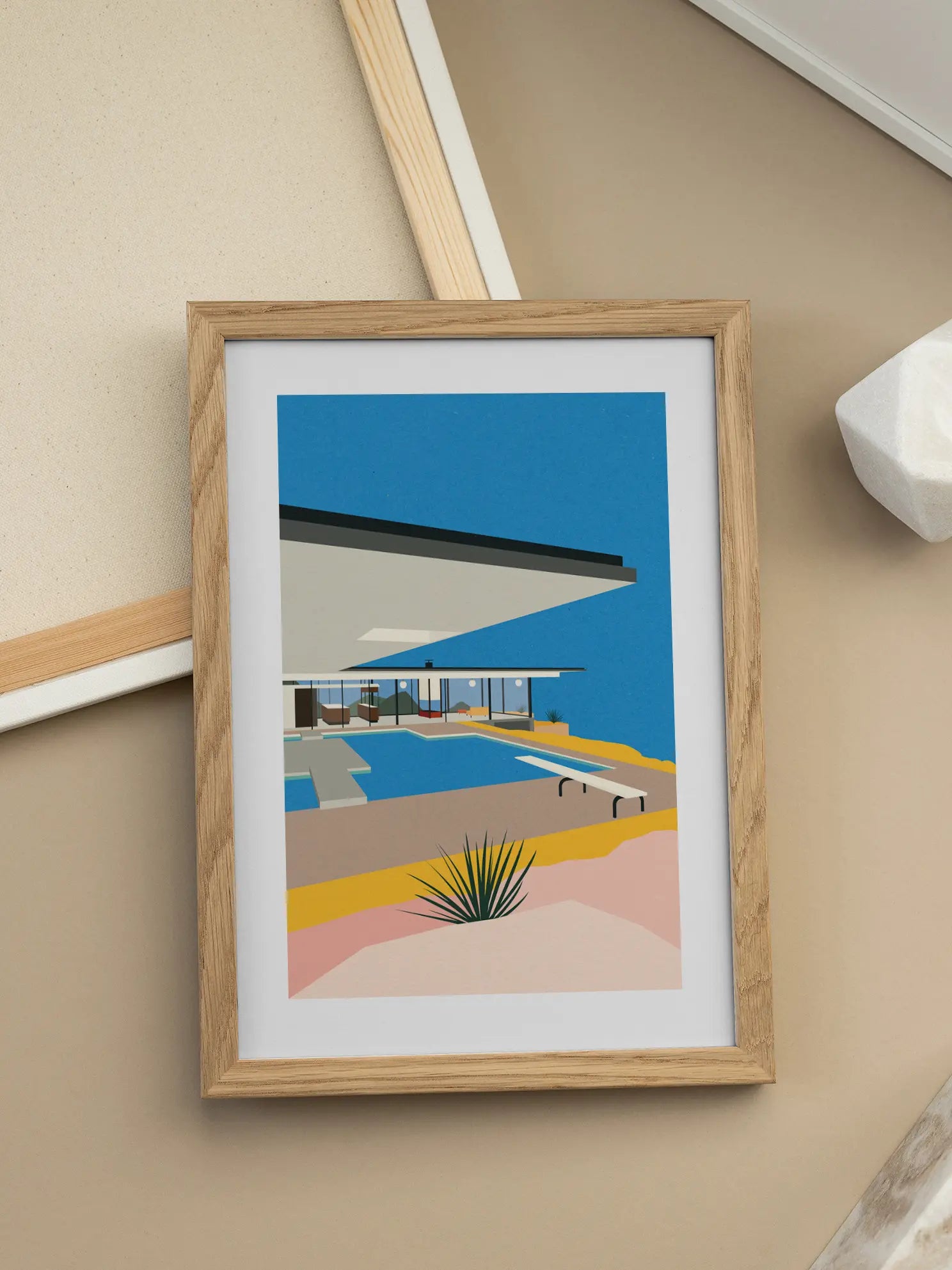 Desert House Poster