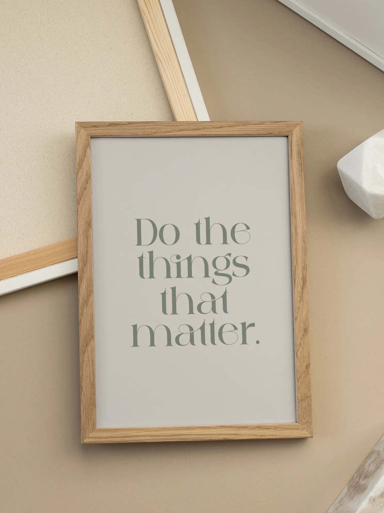 Do The Things That Matter Poster