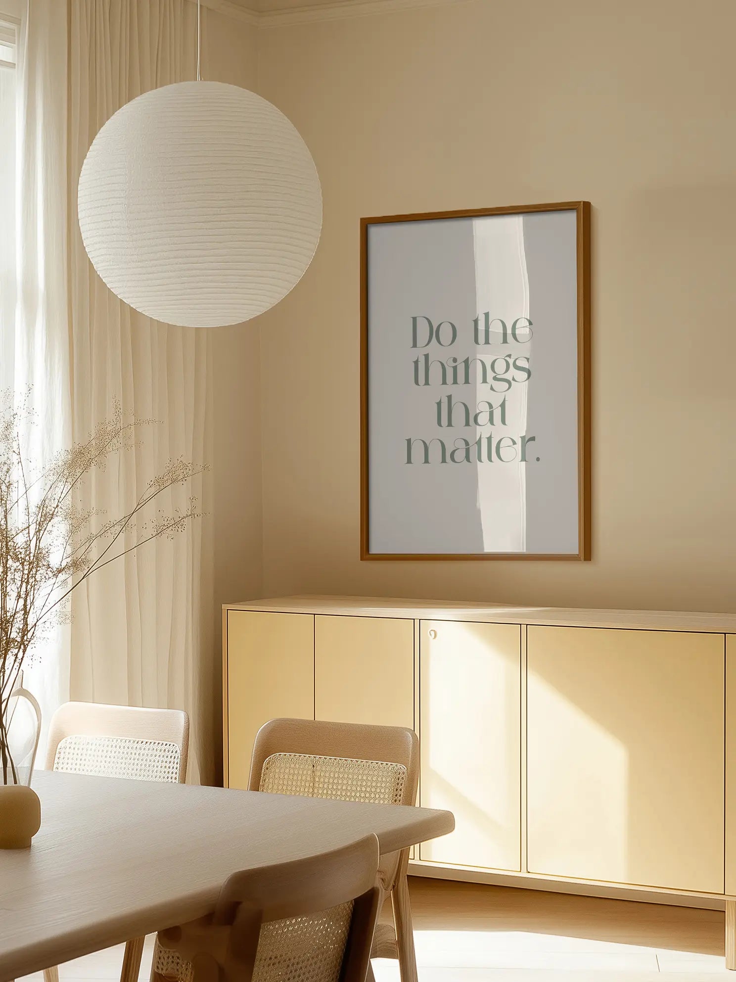 Do The Things That Matter Poster