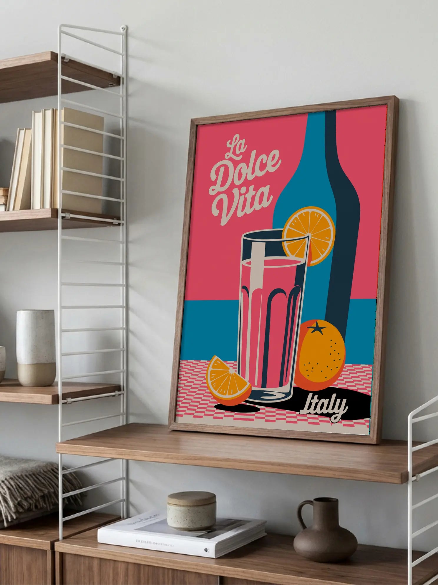 Dolce Vita Cocktail Poster