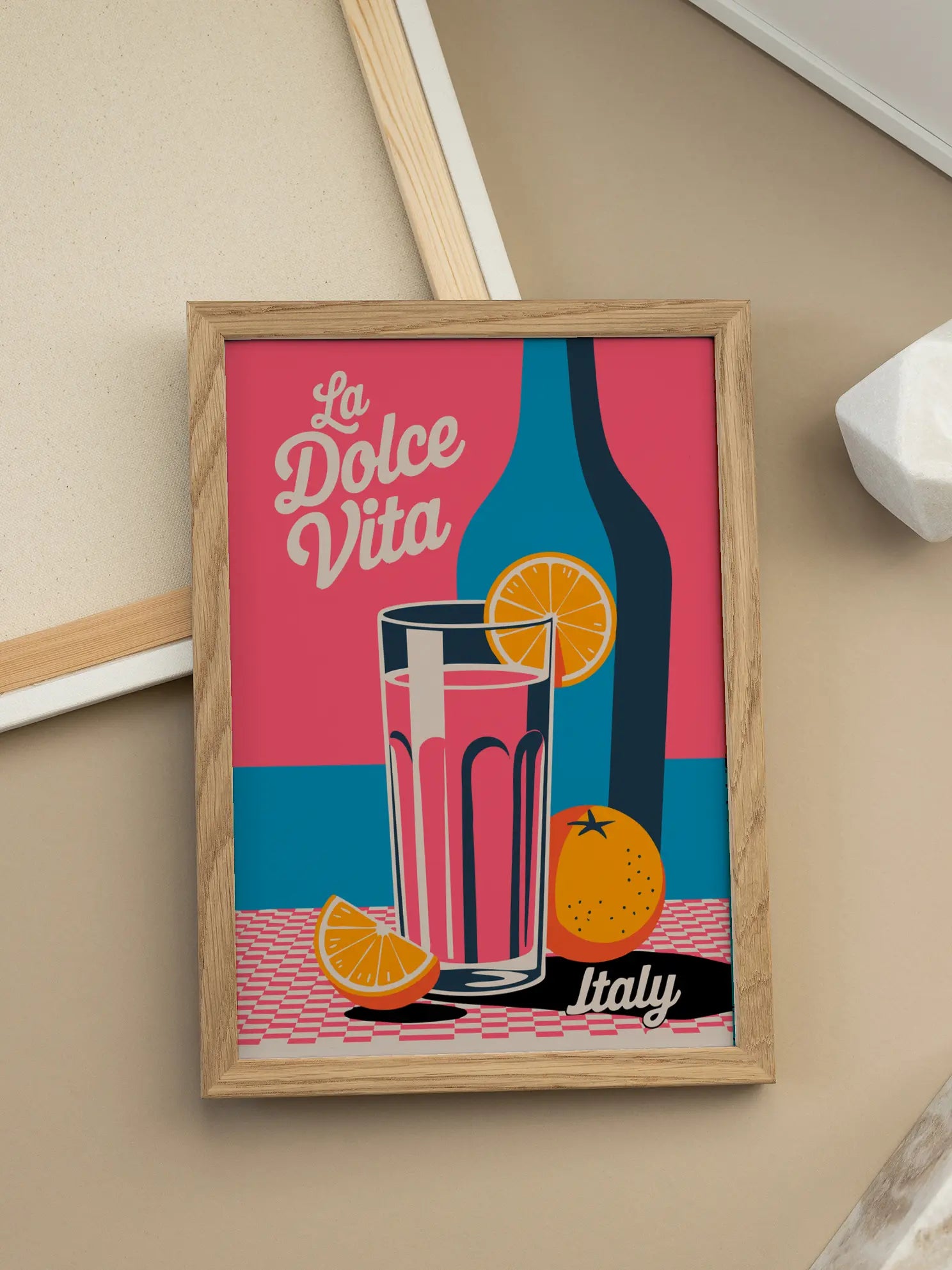 Dolce Vita Cocktail Poster
