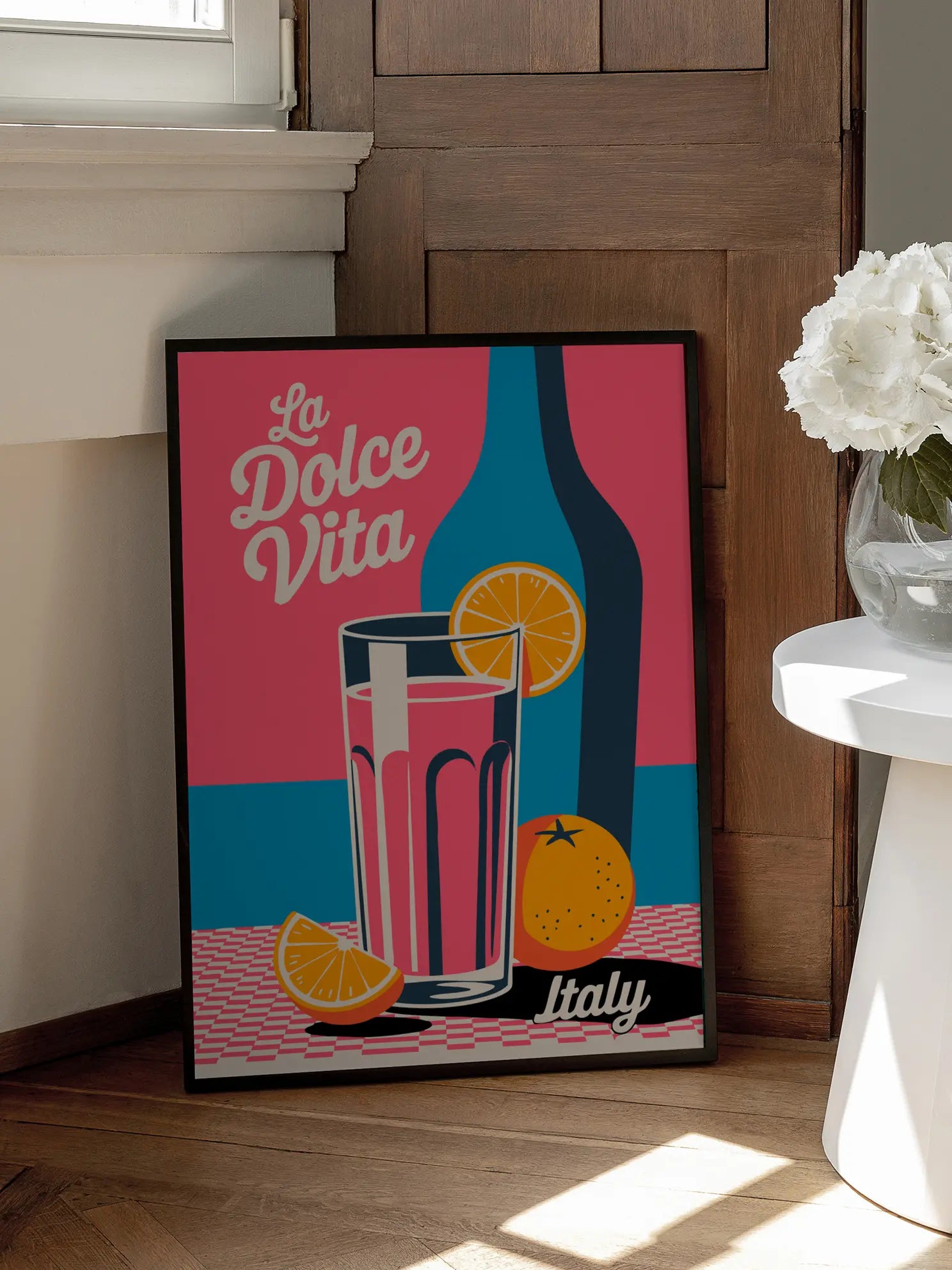 Dolce Vita Cocktail Poster
