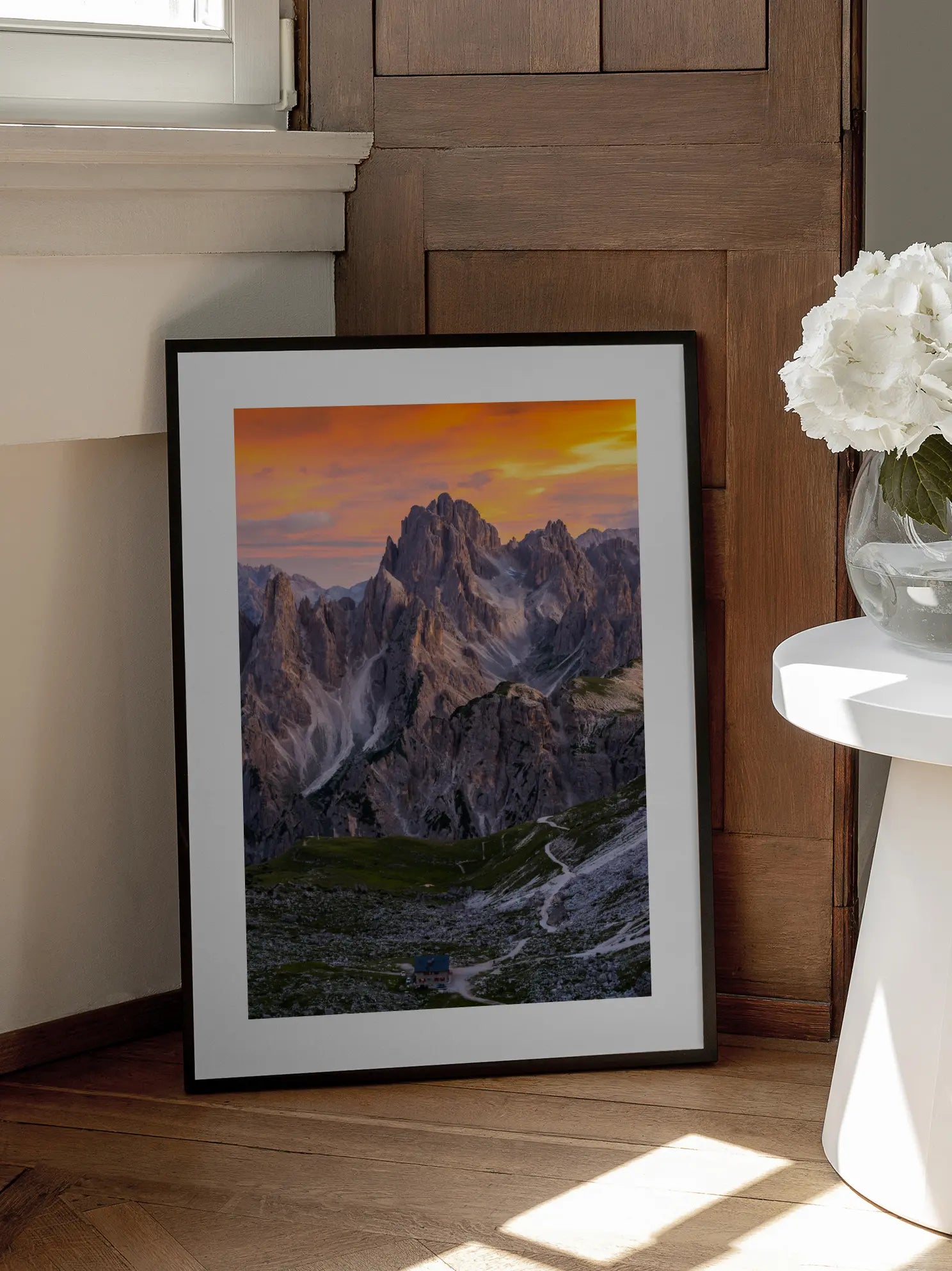 Dolomites Sunset Poster