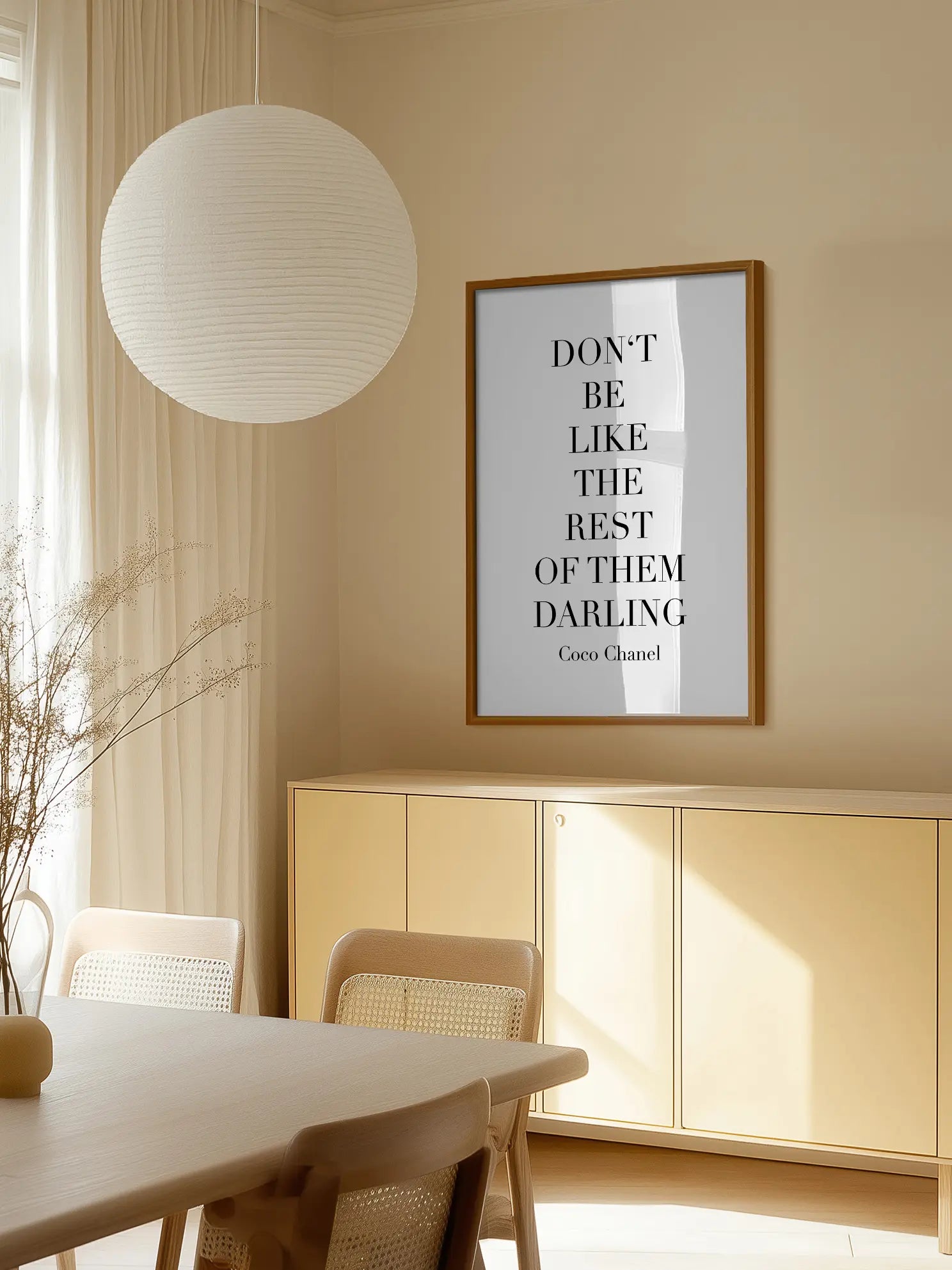 Don't Be Like The Rest Of Them Poster