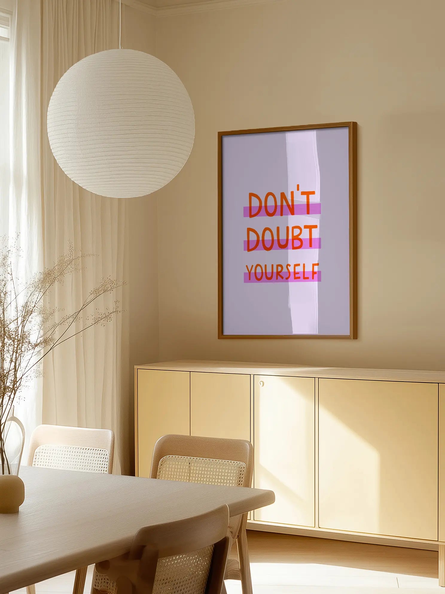 Don't Doubt Yourself Poster